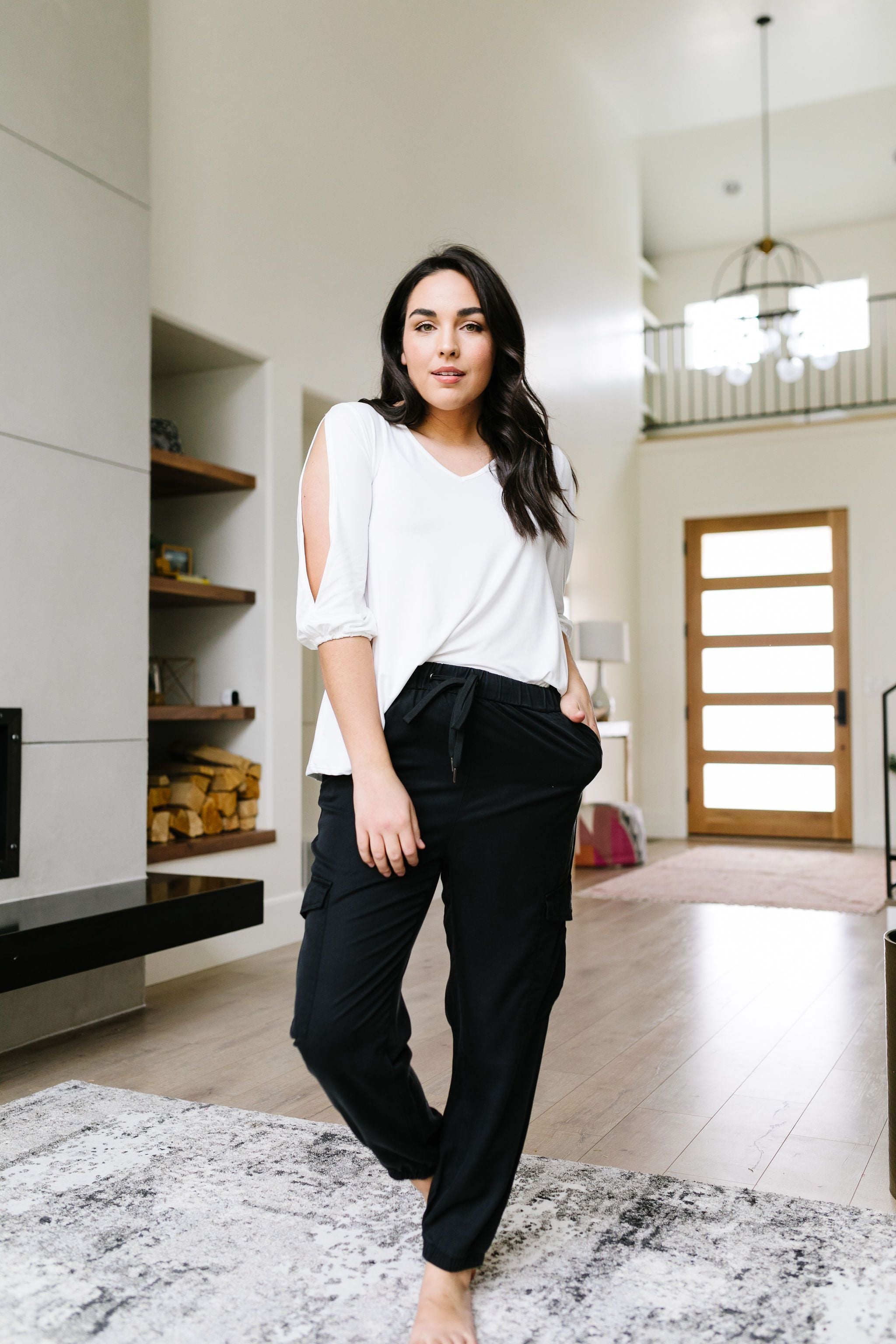 Tencel Cargo Joggers