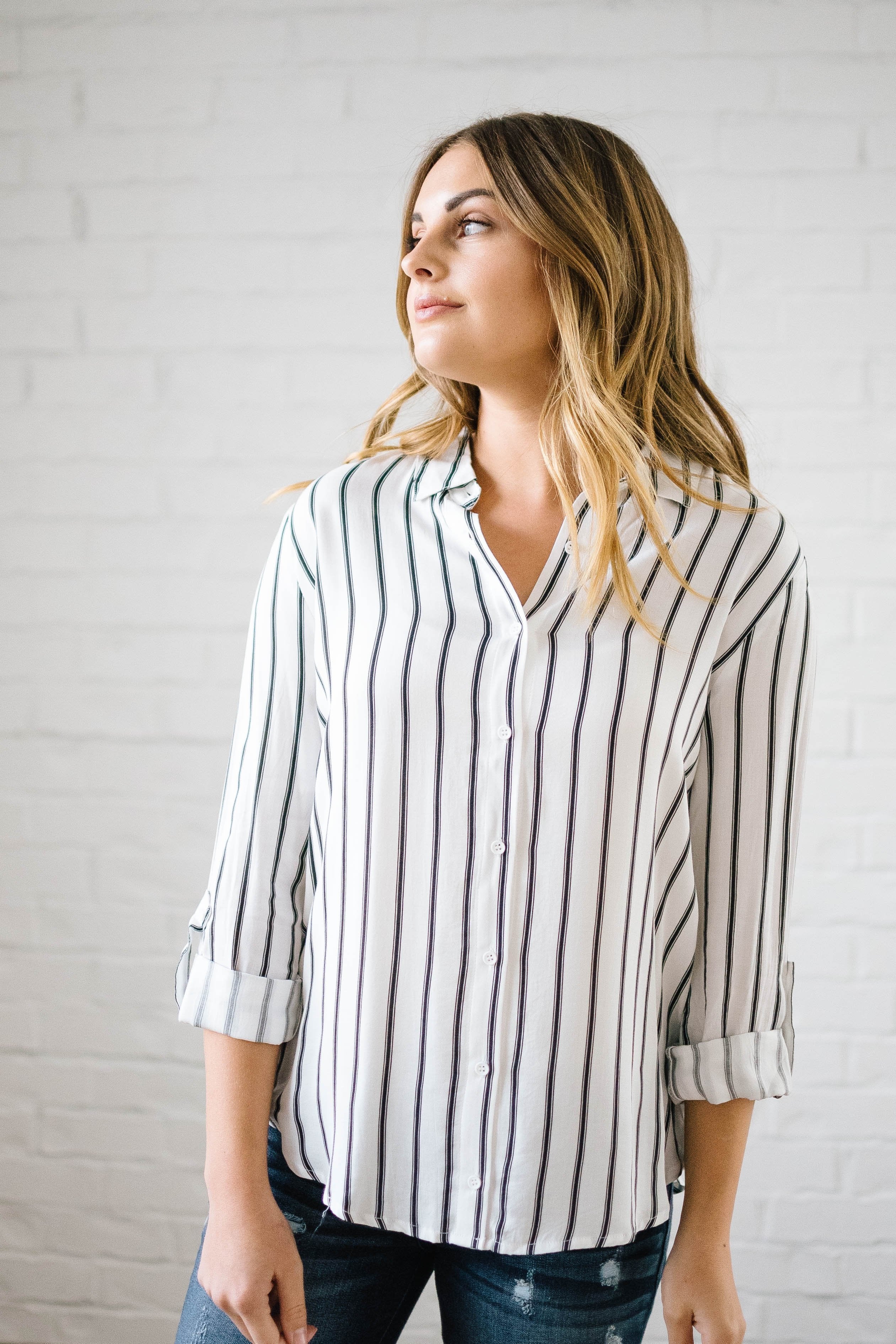 The Dakota Striped Work Shirt