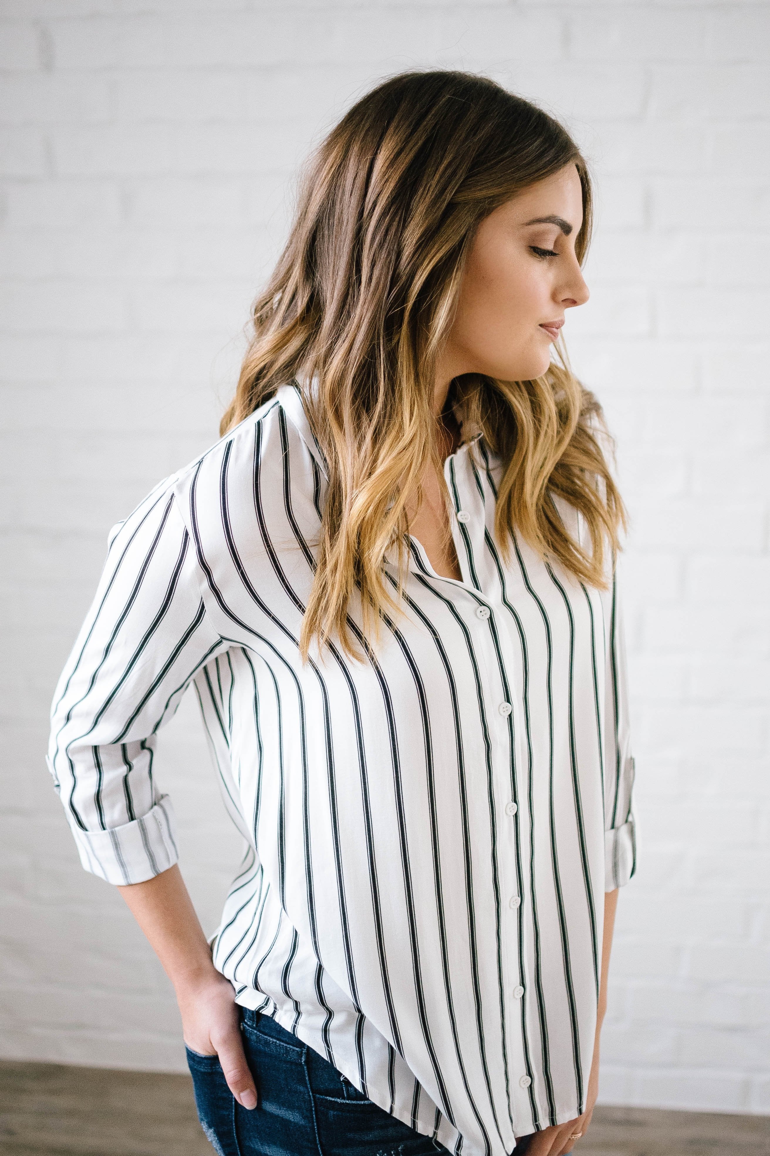 The Dakota Striped Work Shirt