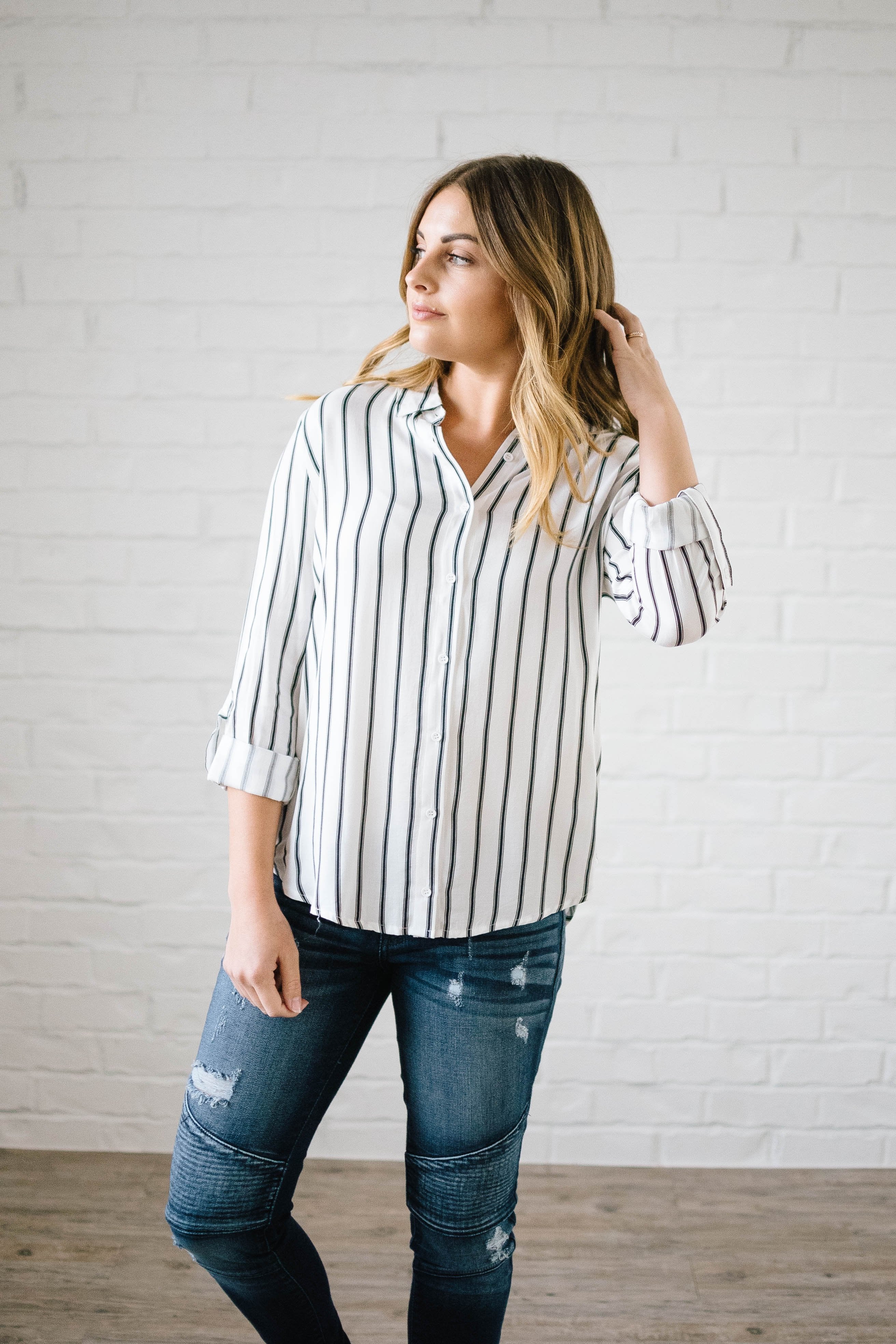 The Dakota Striped Work Shirt