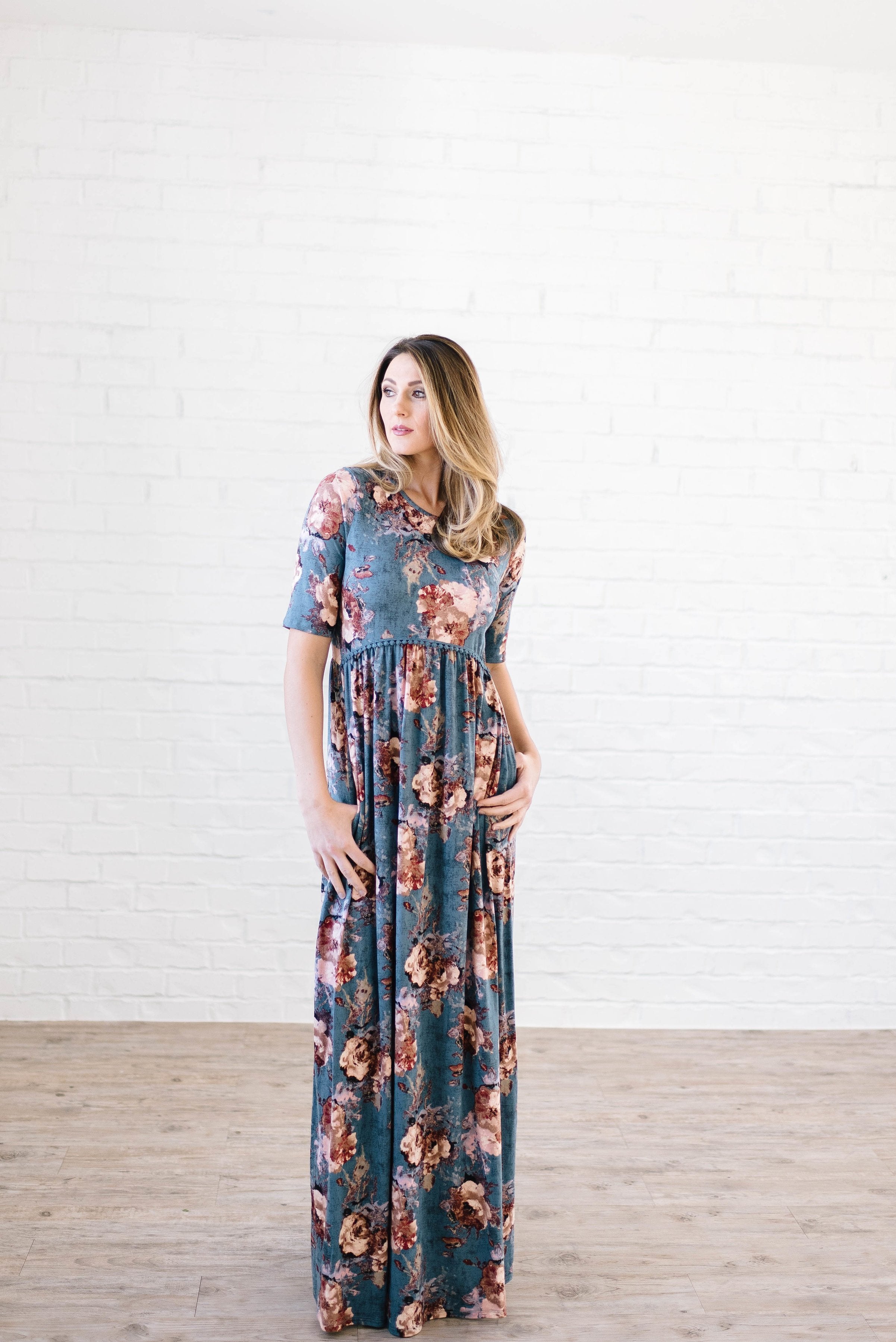 The Hannah Floral Maxi