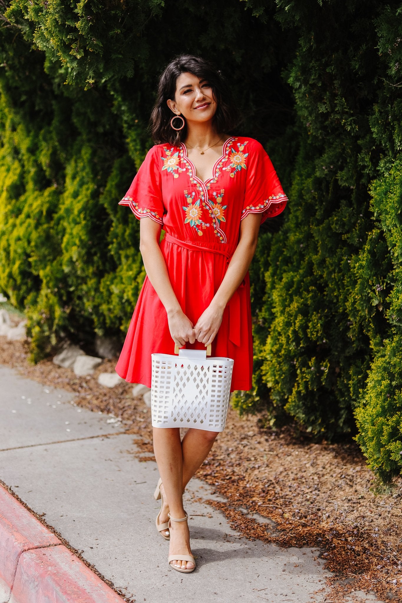 The Madison Bag in White
