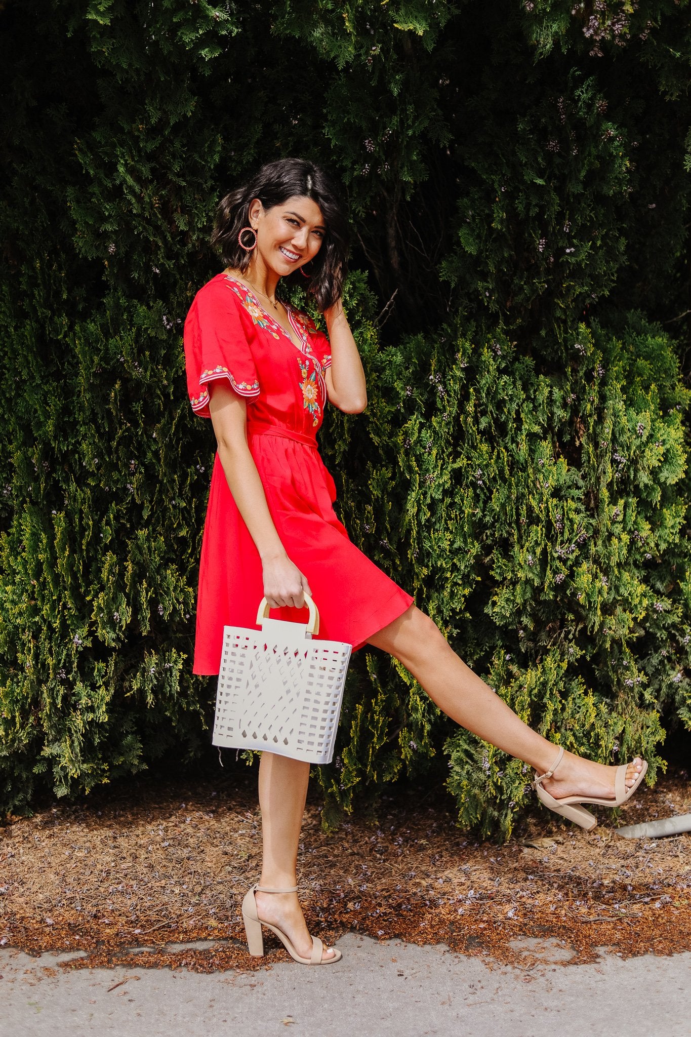 The Madison Bag in White