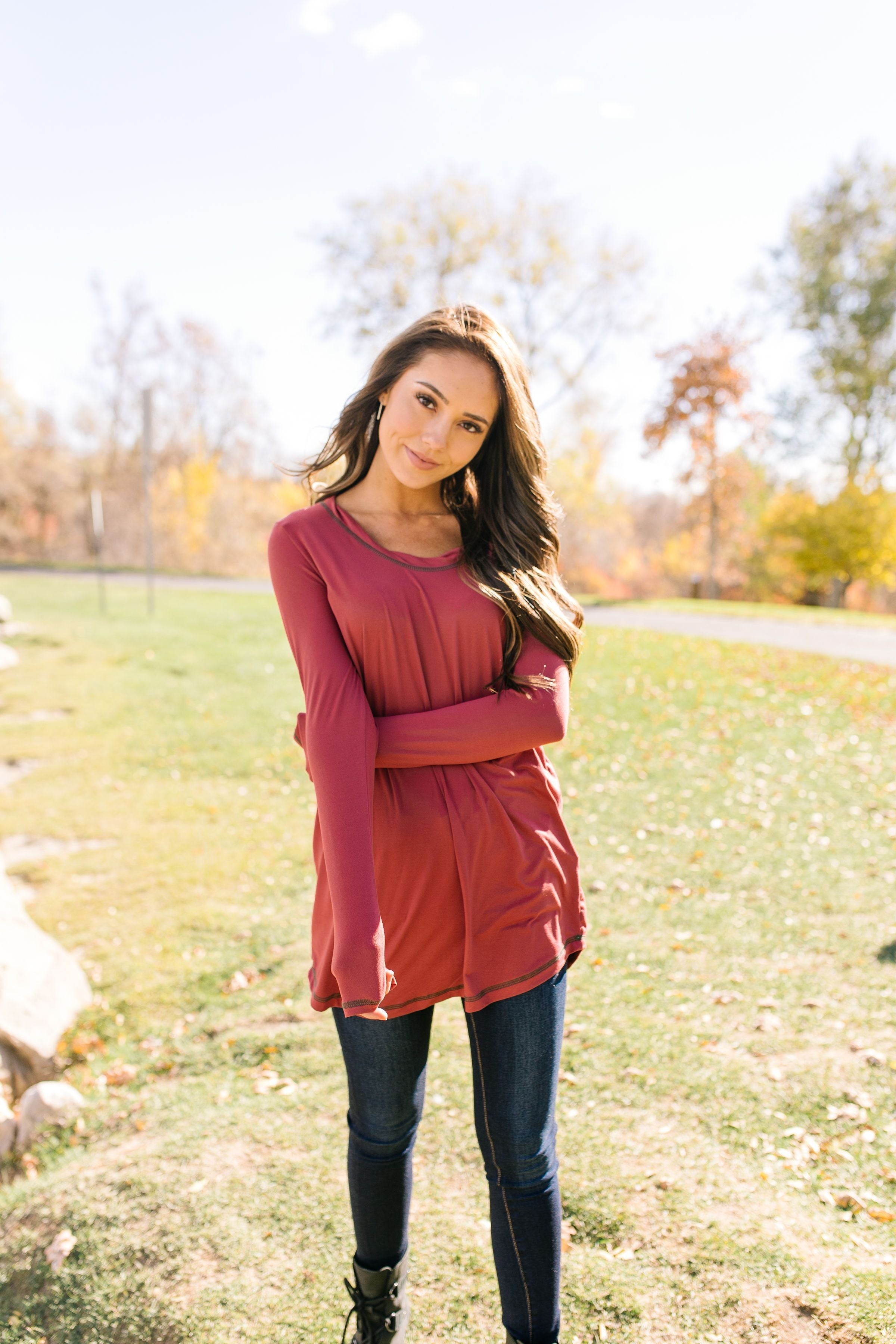 The Search Is Over High Low Top In Rust - ALL SALES FINAL