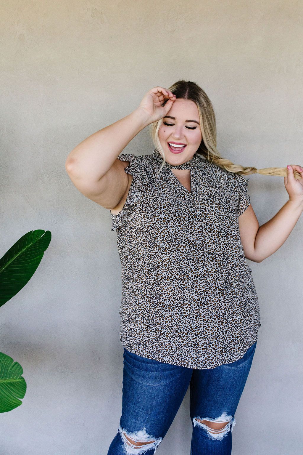 The V Is The Key Blouse