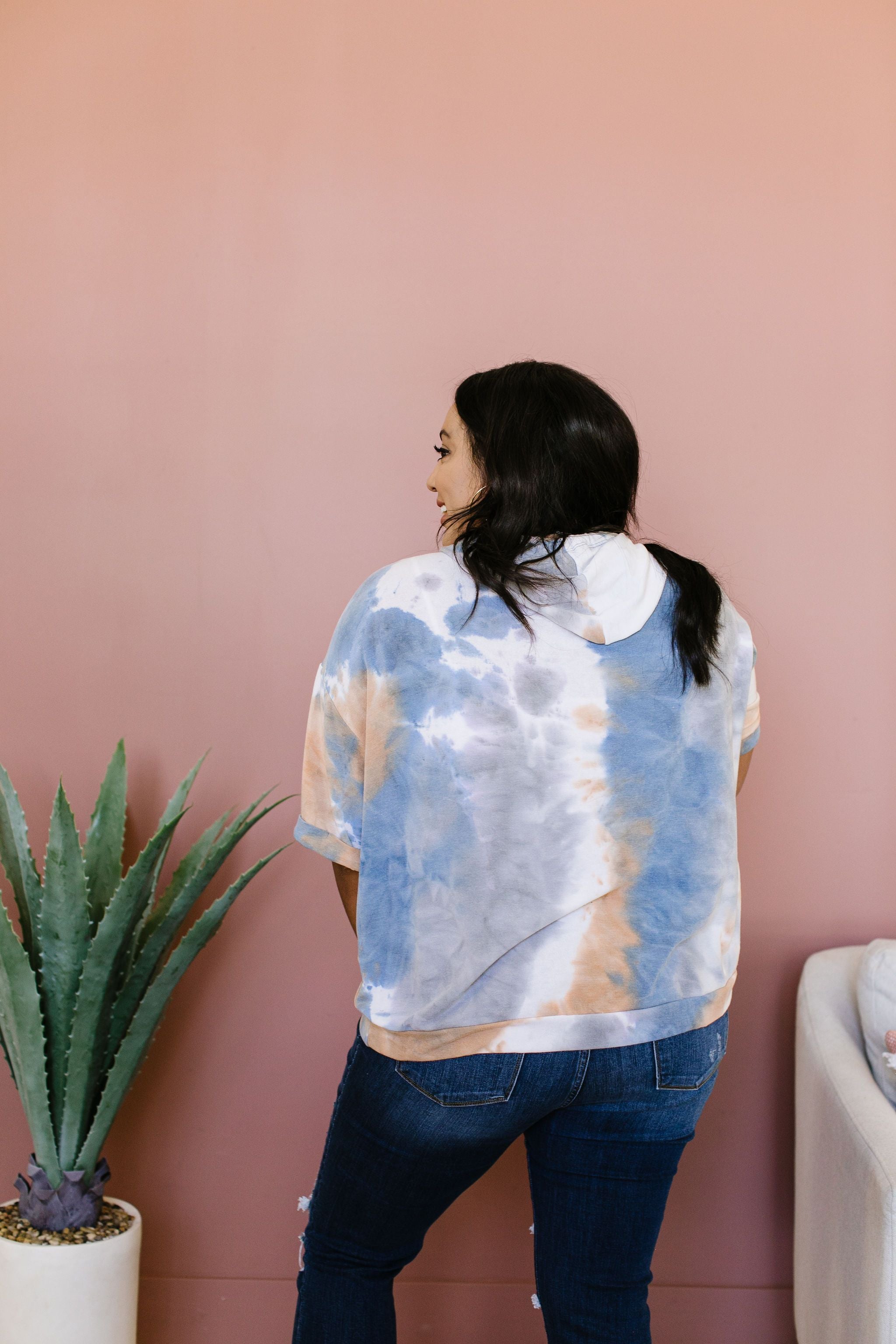 Tie Dye Agate Hoodie