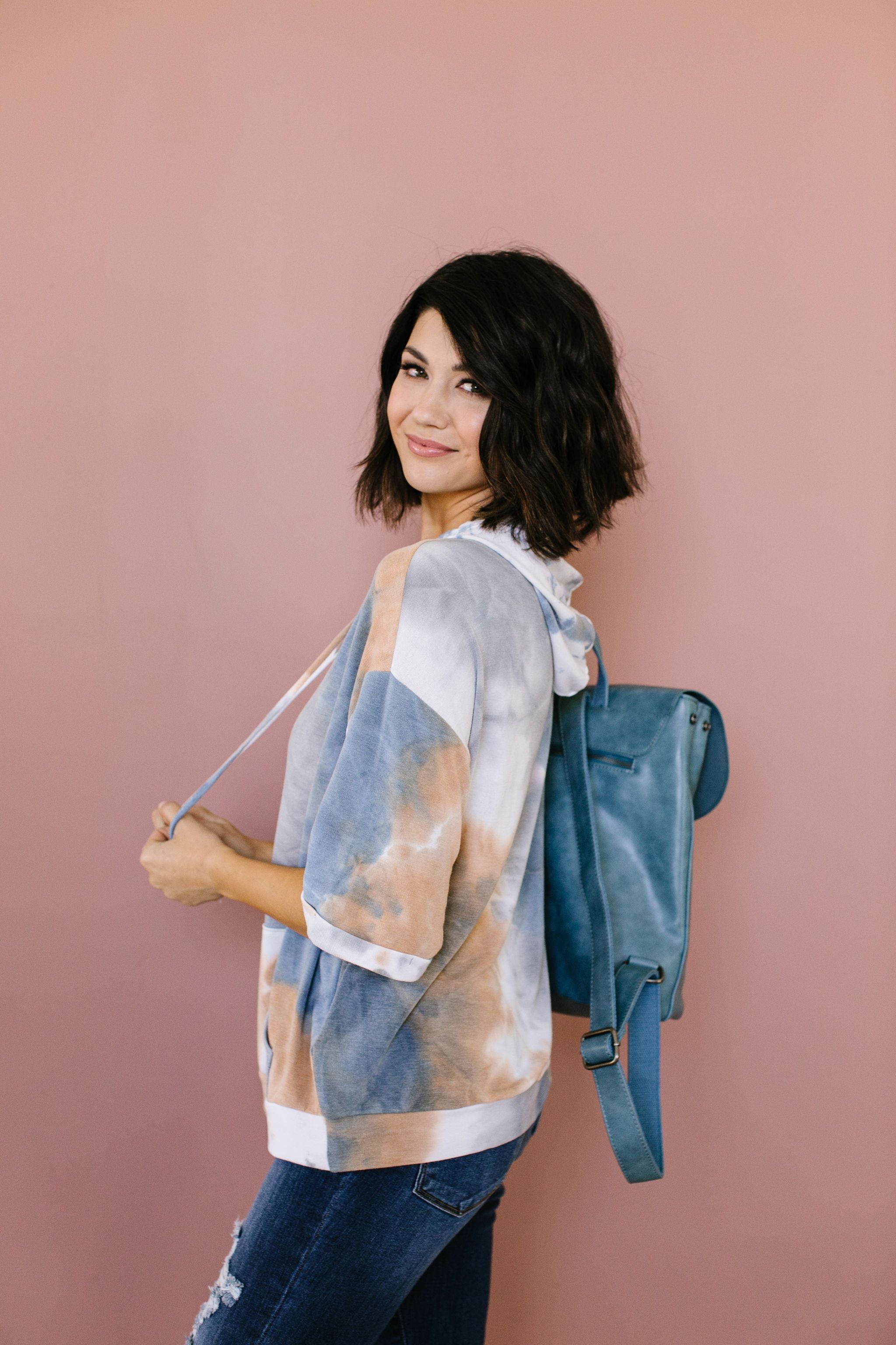 Tie Dye Agate Hoodie