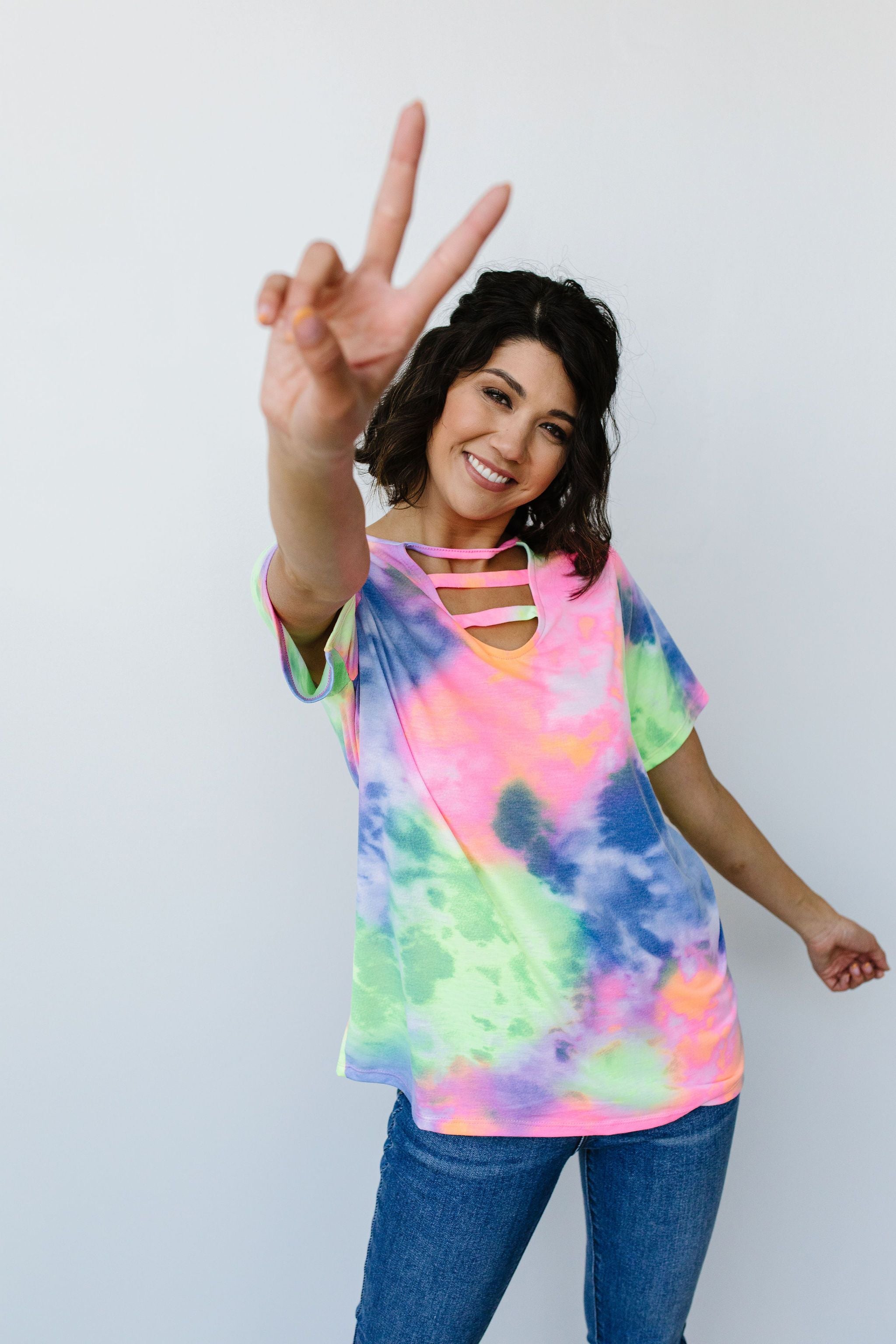 Tie Dyed And True Top