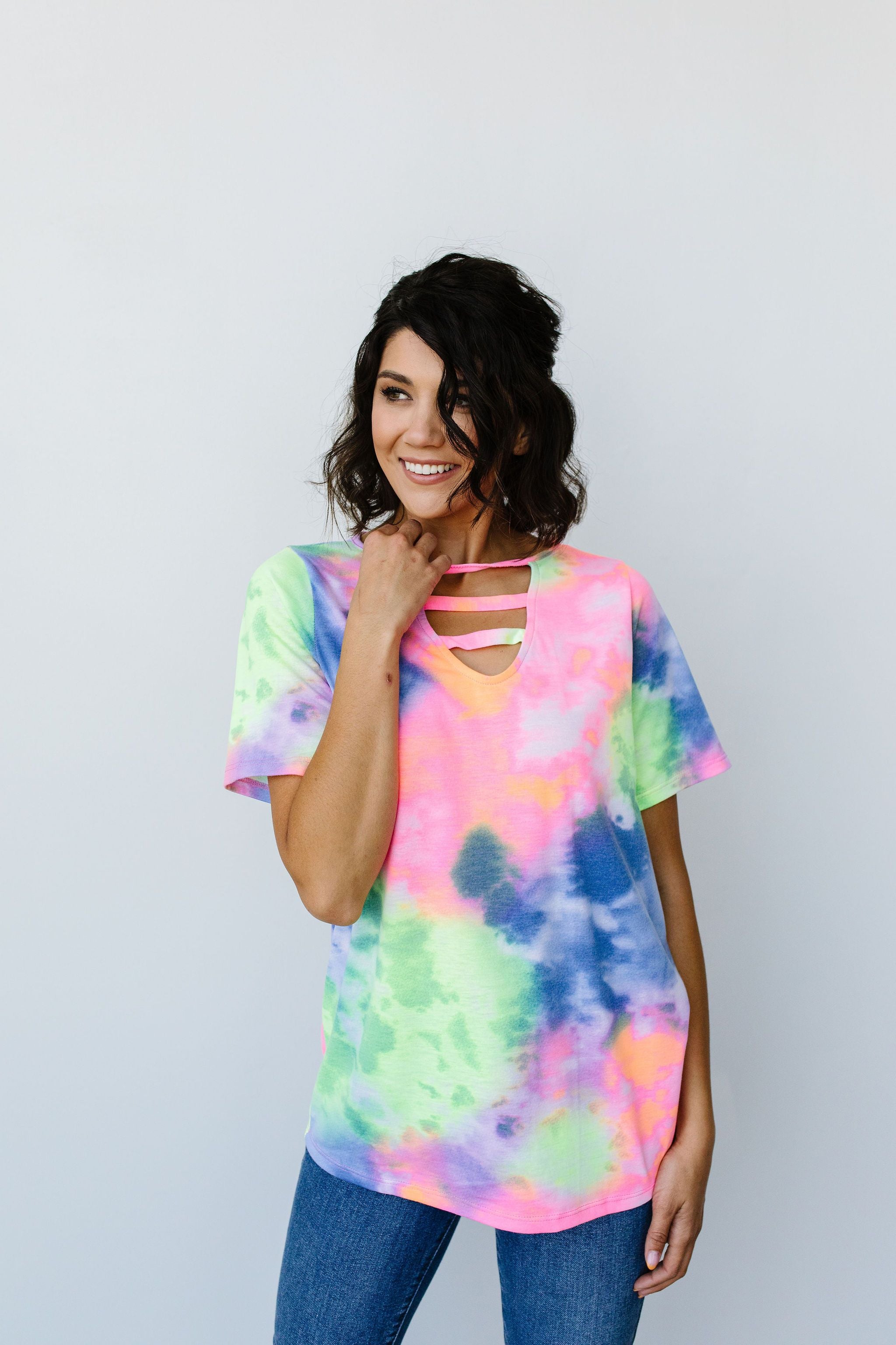 Tie Dyed And True Top