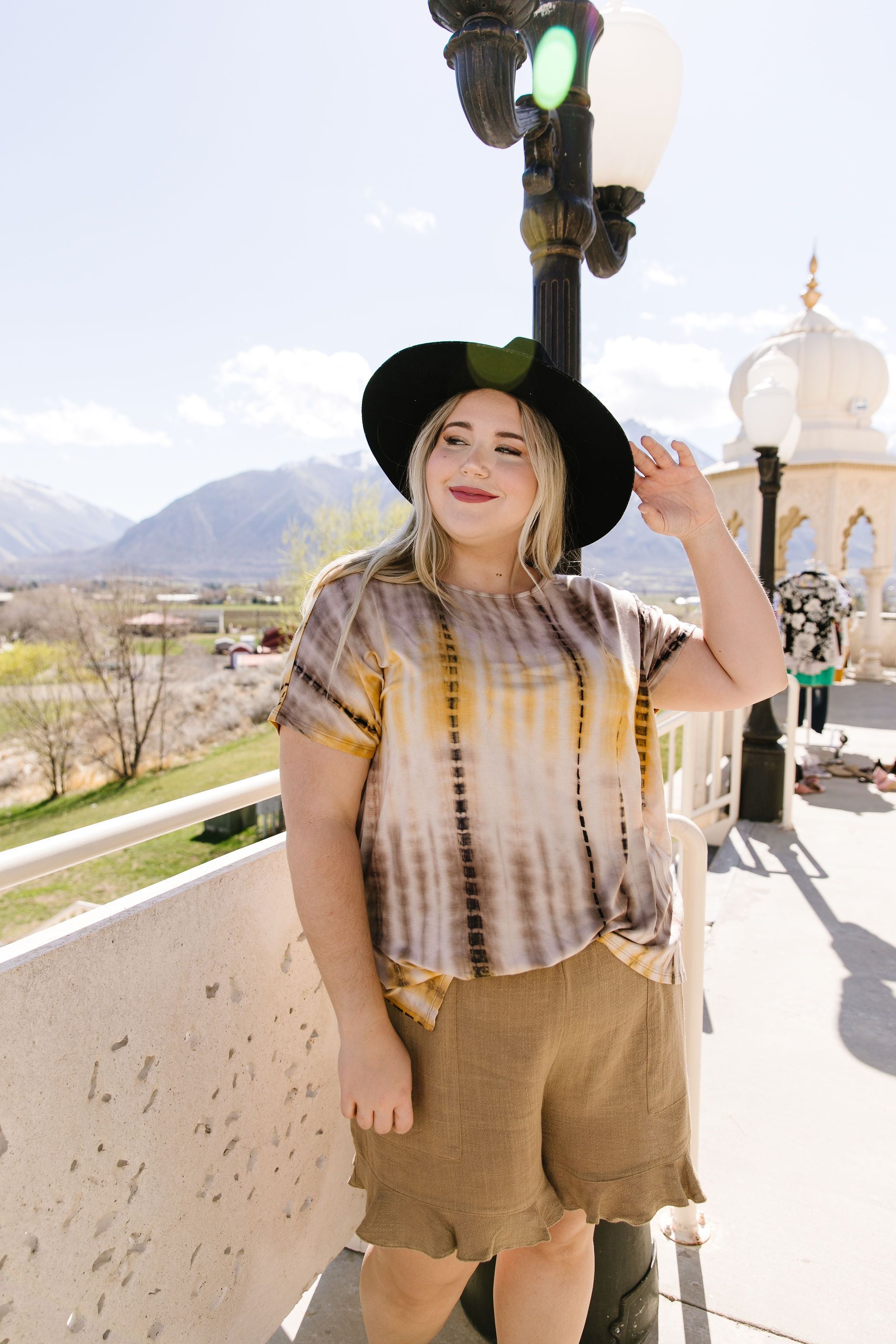 Tie Dyed Sunshine Top