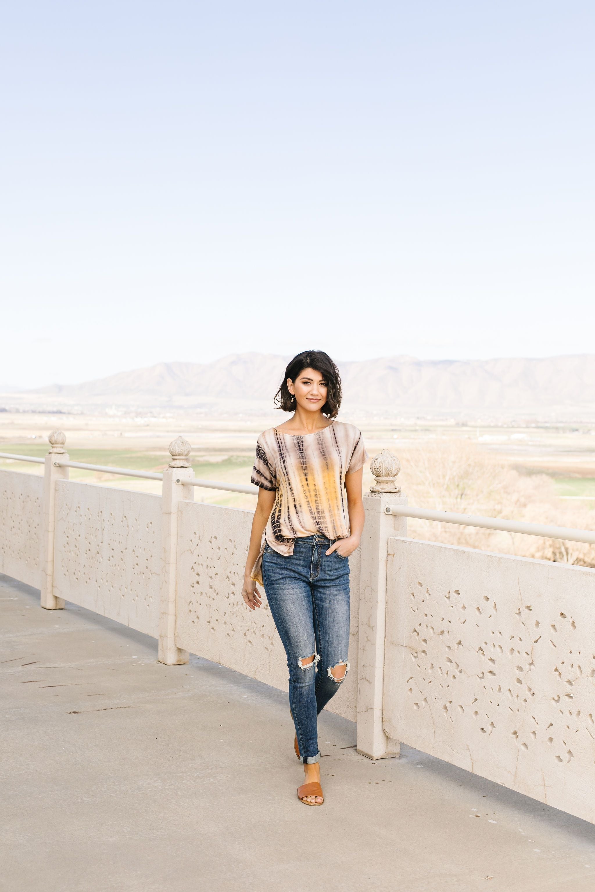 Tie Dyed Sunshine Top