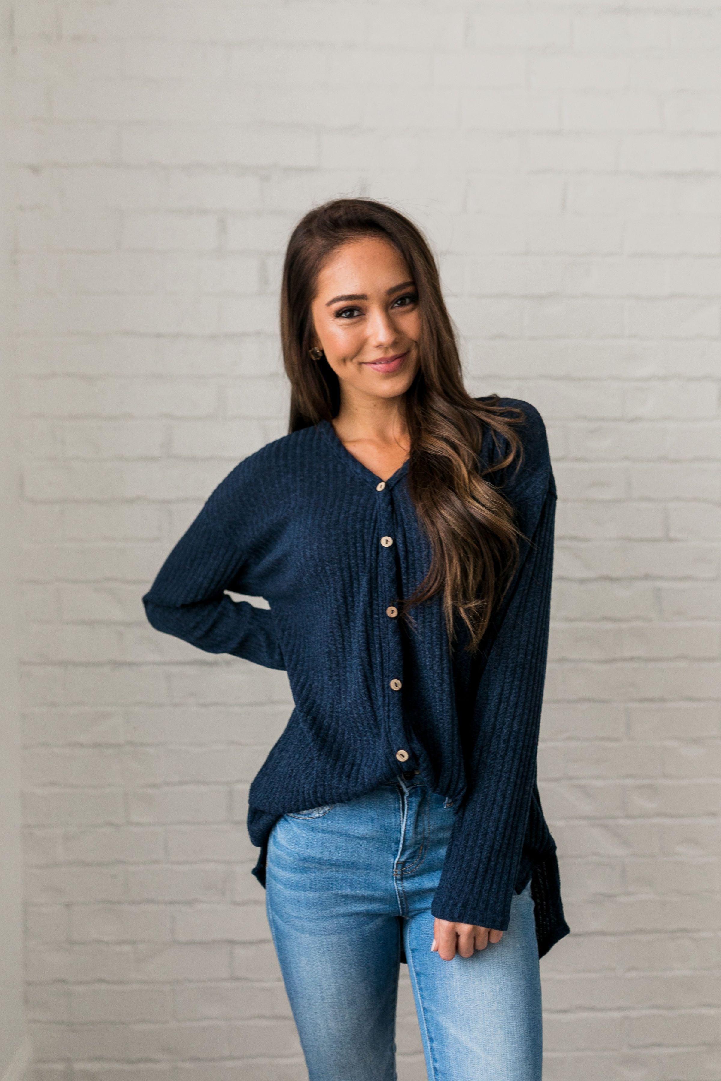 To Tie Or Not To Tie Ribbed Top - ALL SALES FINAL