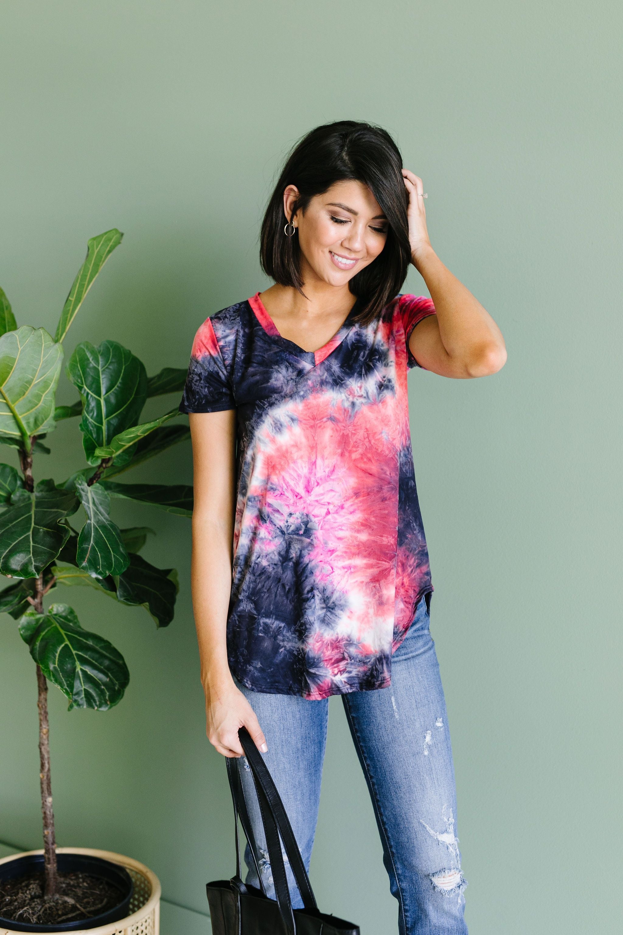 Topaz Tie Dye Fantasy Top