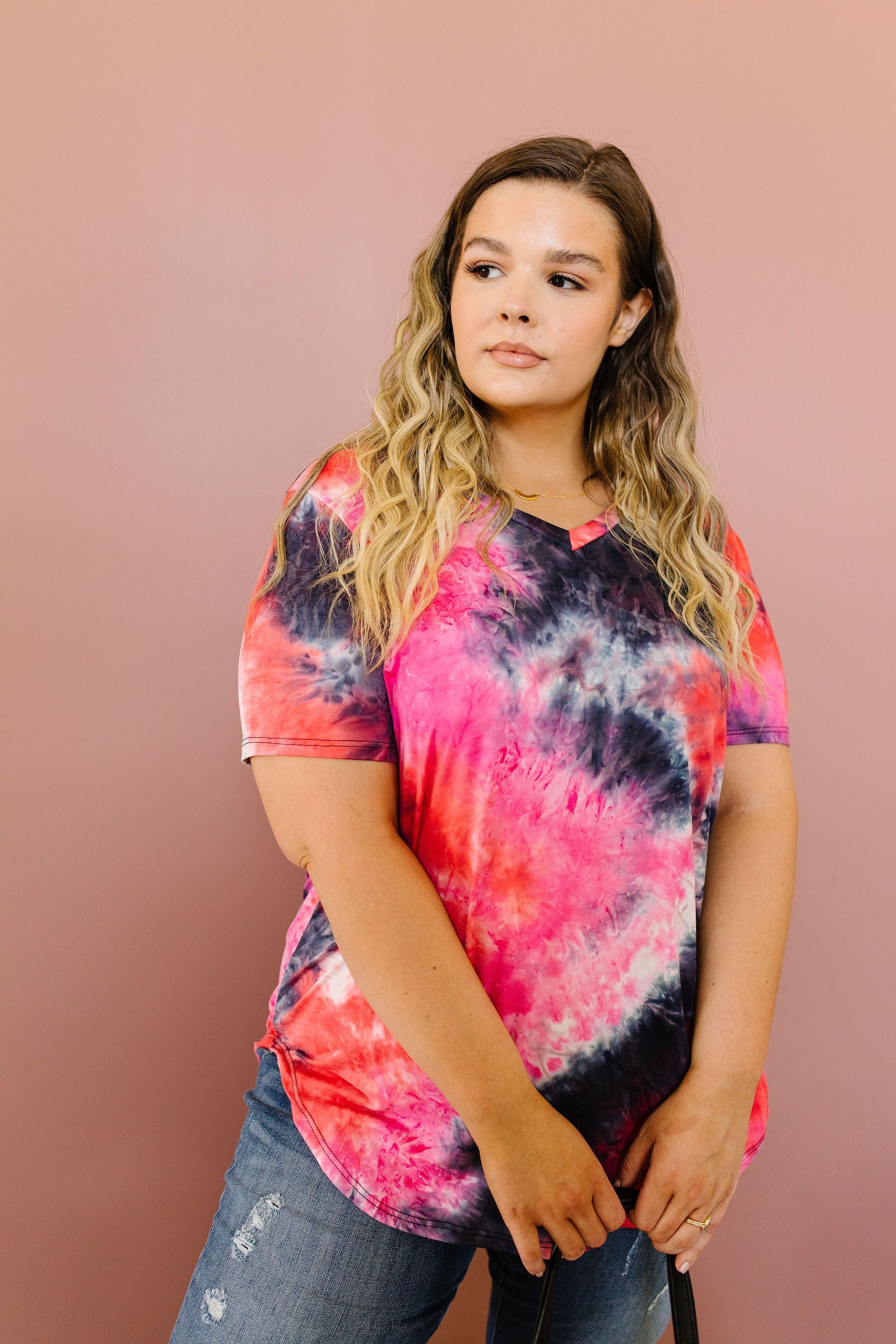 Topaz Tie Dye Fantasy Top
