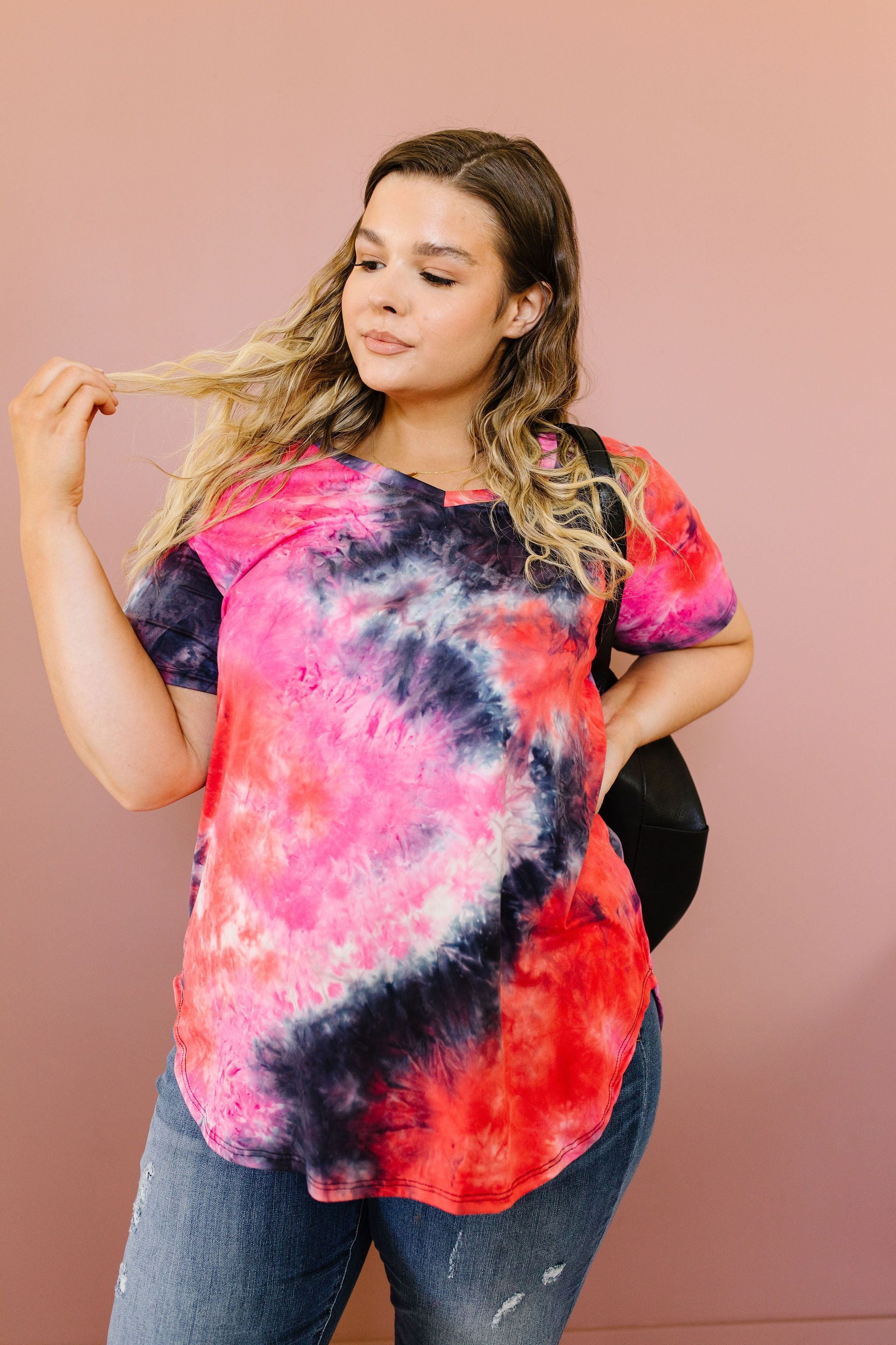 Topaz Tie Dye Fantasy Top
