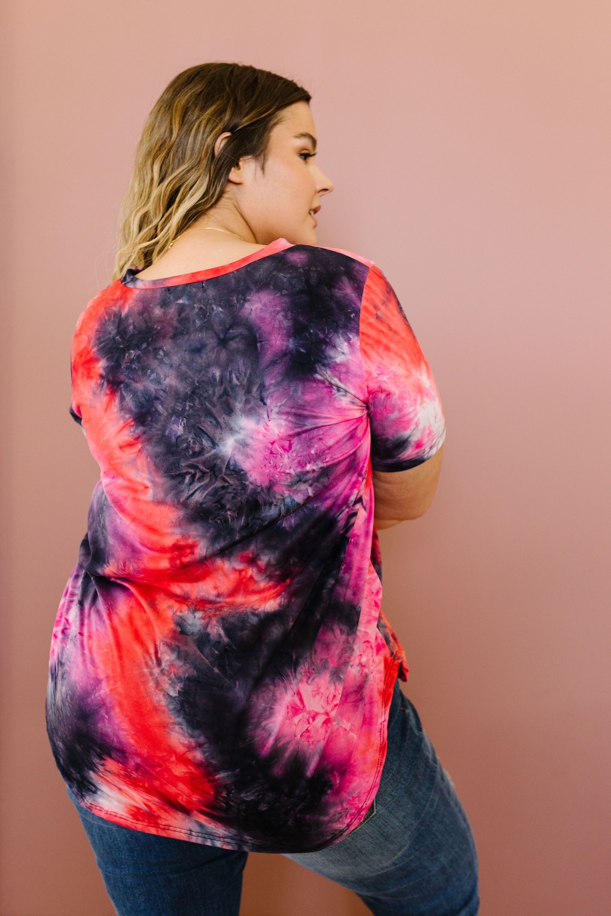 Topaz Tie Dye Fantasy Top
