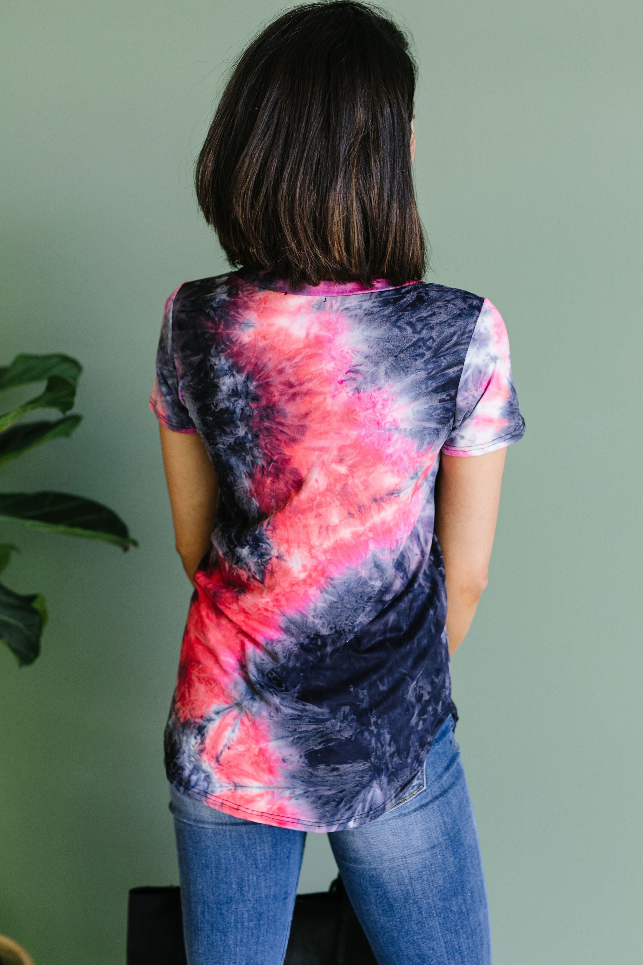 Topaz Tie Dye Fantasy Top