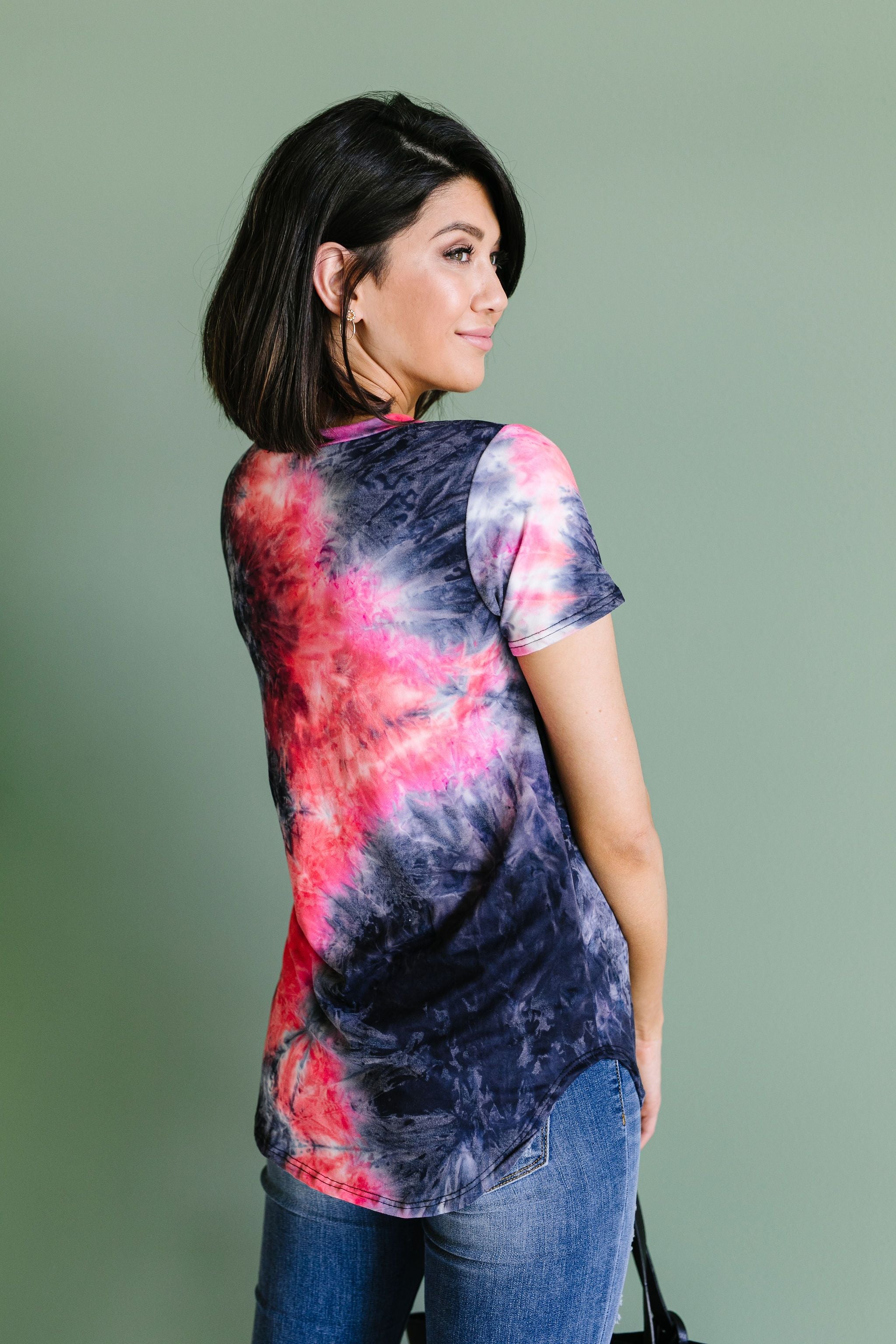 Topaz Tie Dye Fantasy Top