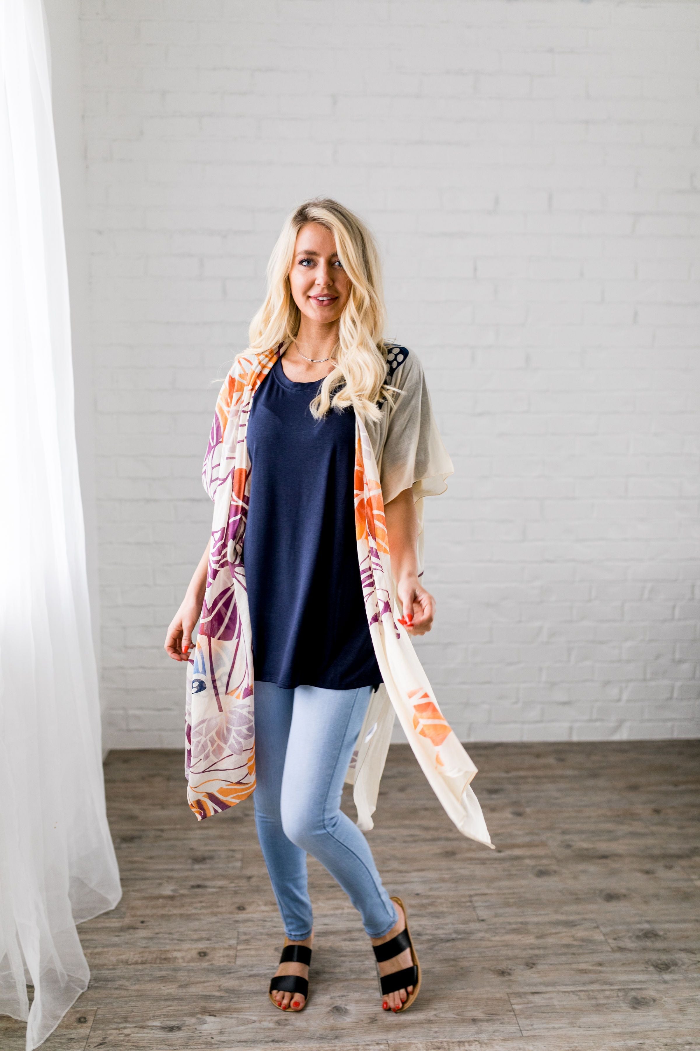 Tropical Garden Kimono