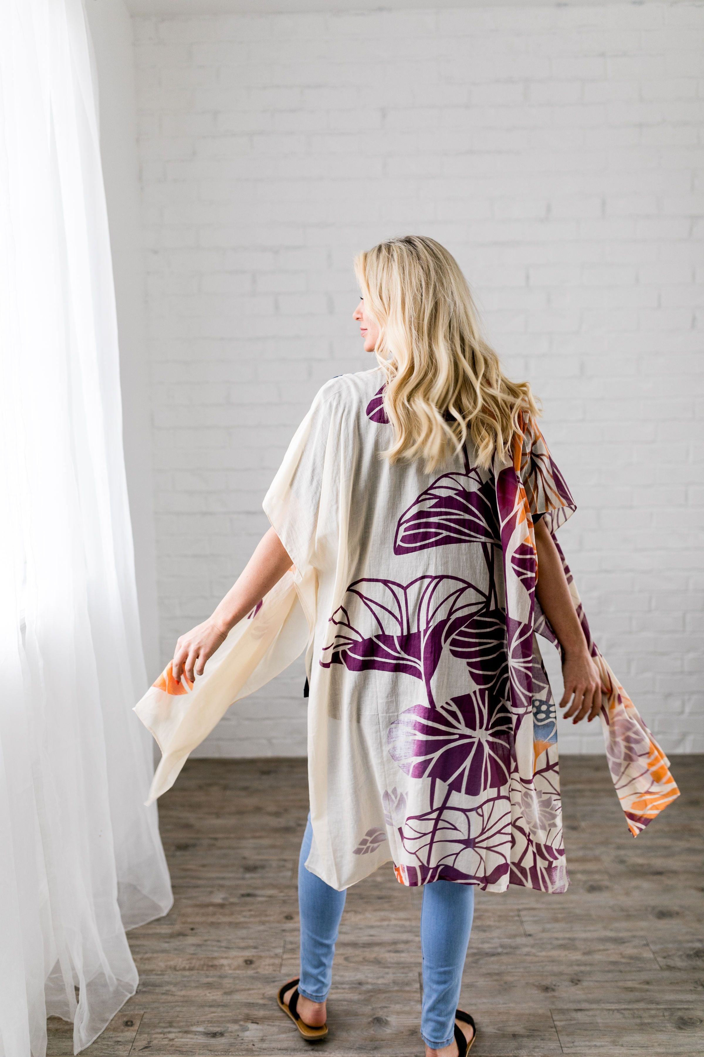 Tropical Garden Kimono