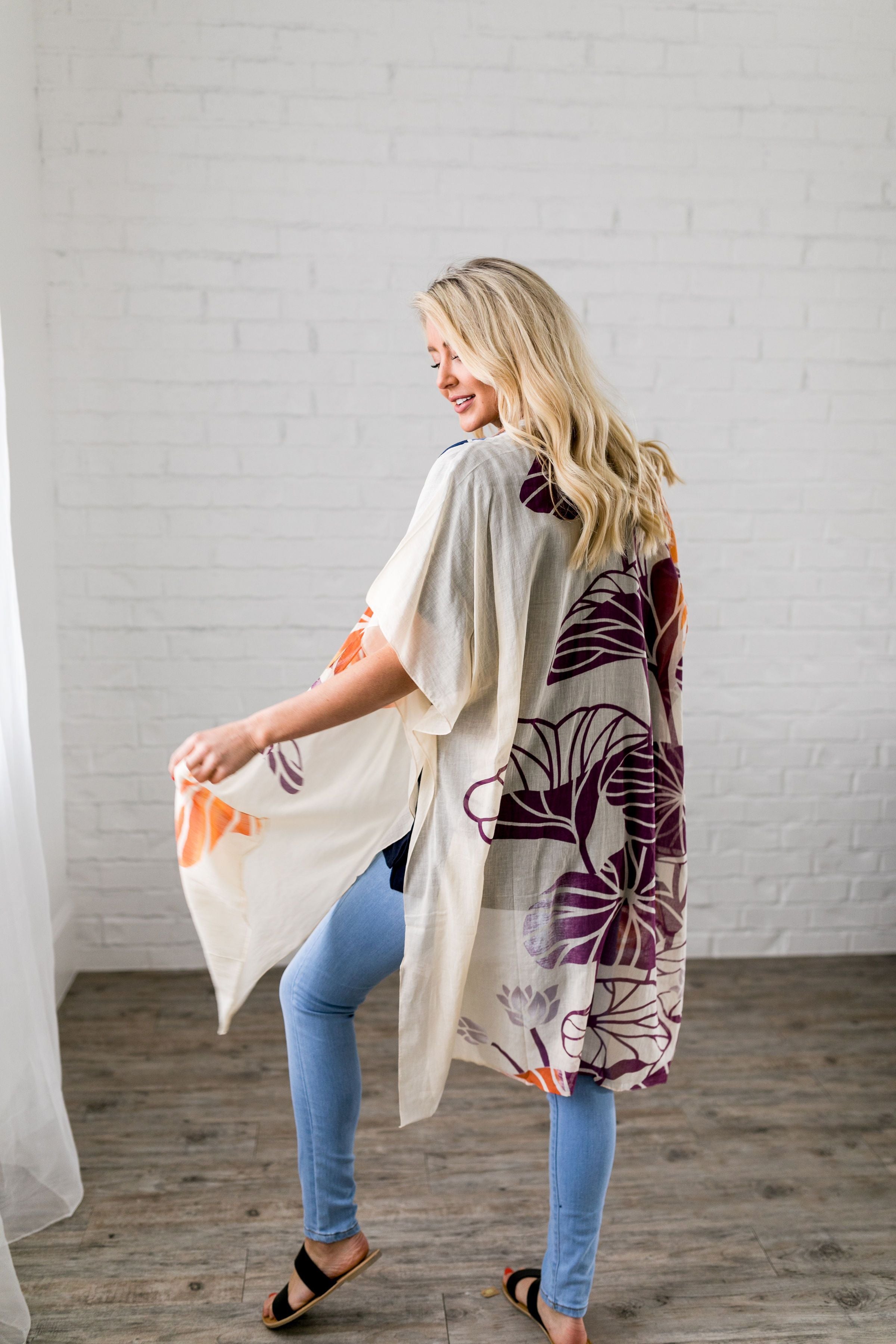 Tropical Garden Kimono