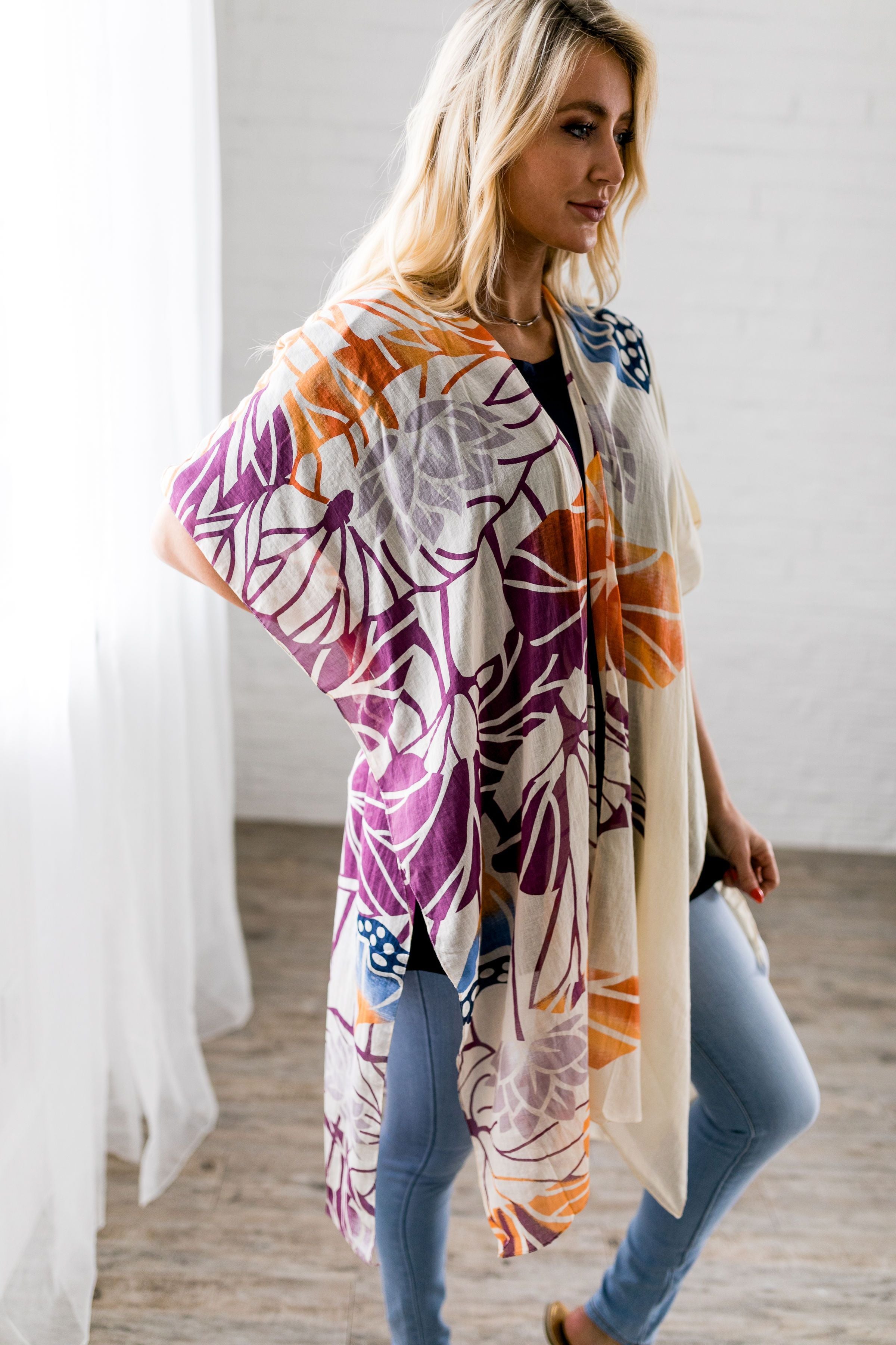 Tropical Garden Kimono