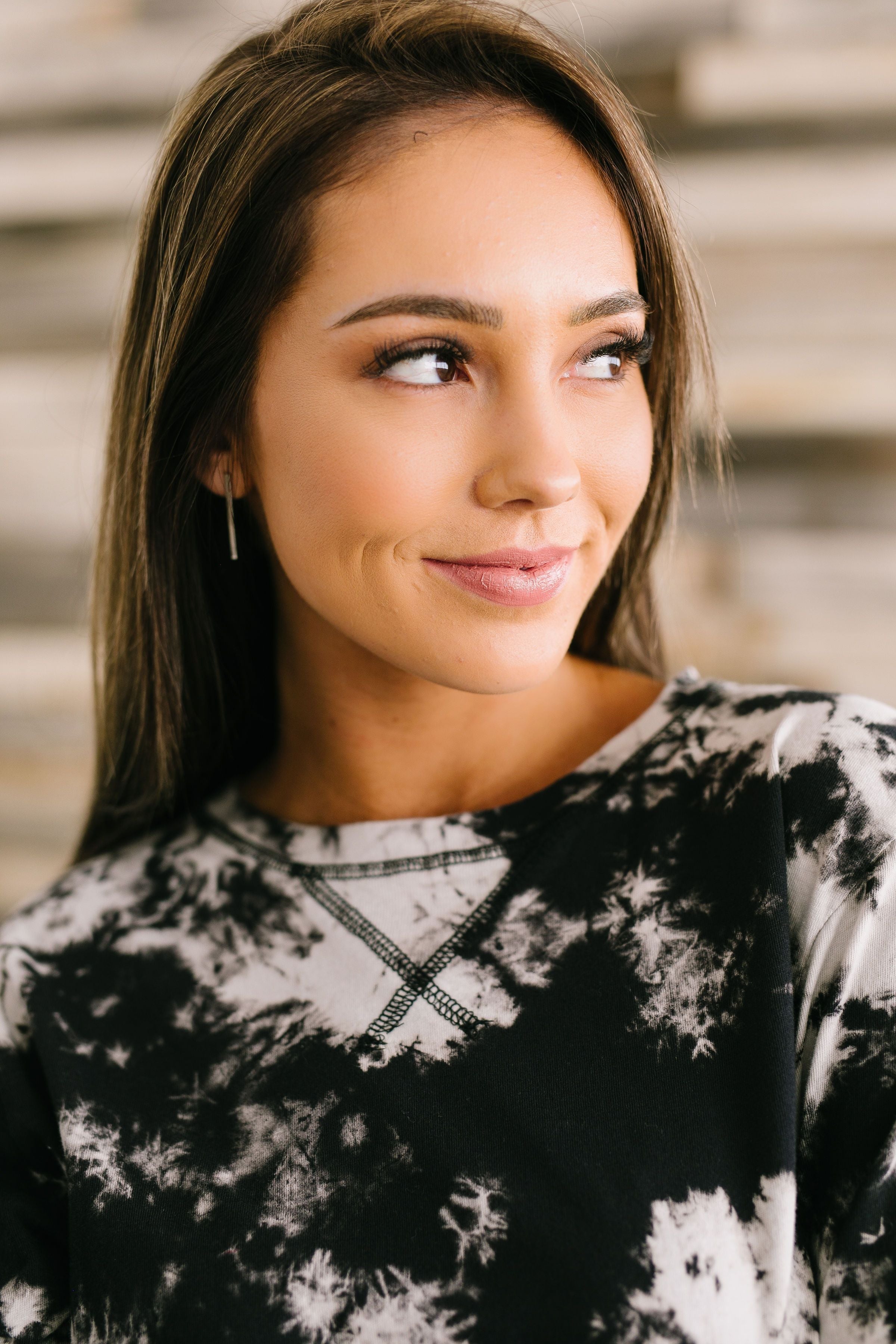 Vintage Acid Wash Pajama Top - ALL SALES FINAL