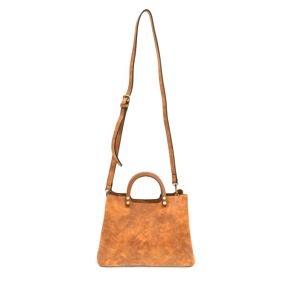 Vintage Wood Handled Satchel