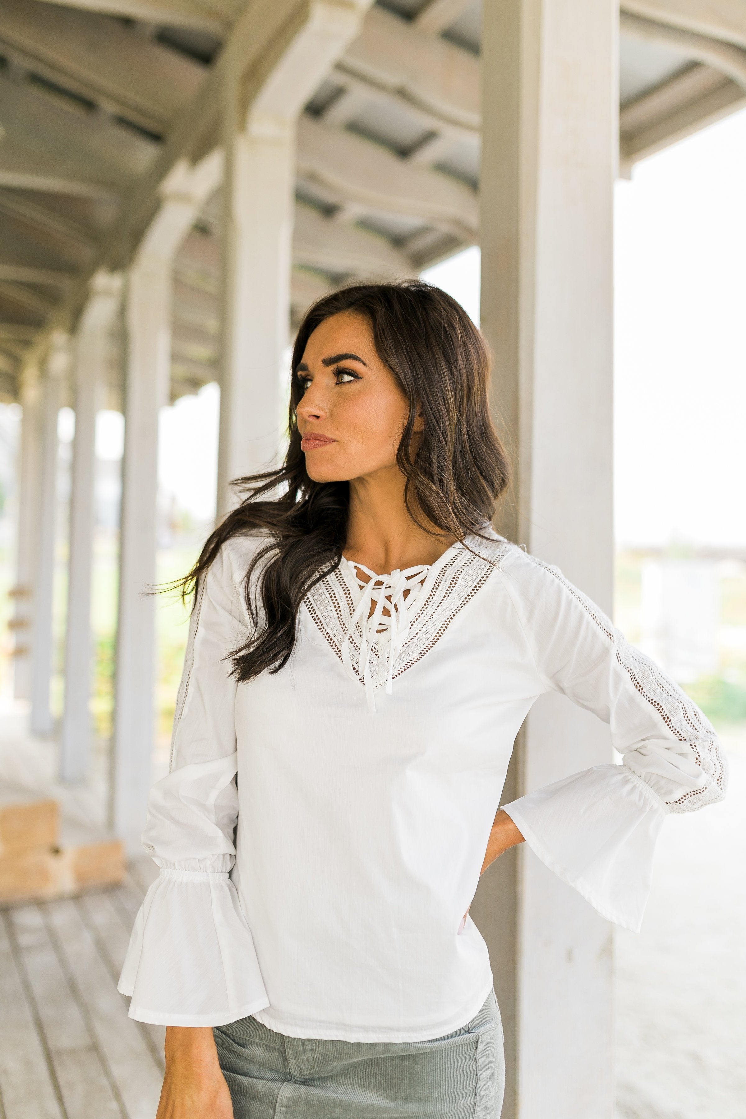 Victorian Belle In Ivory