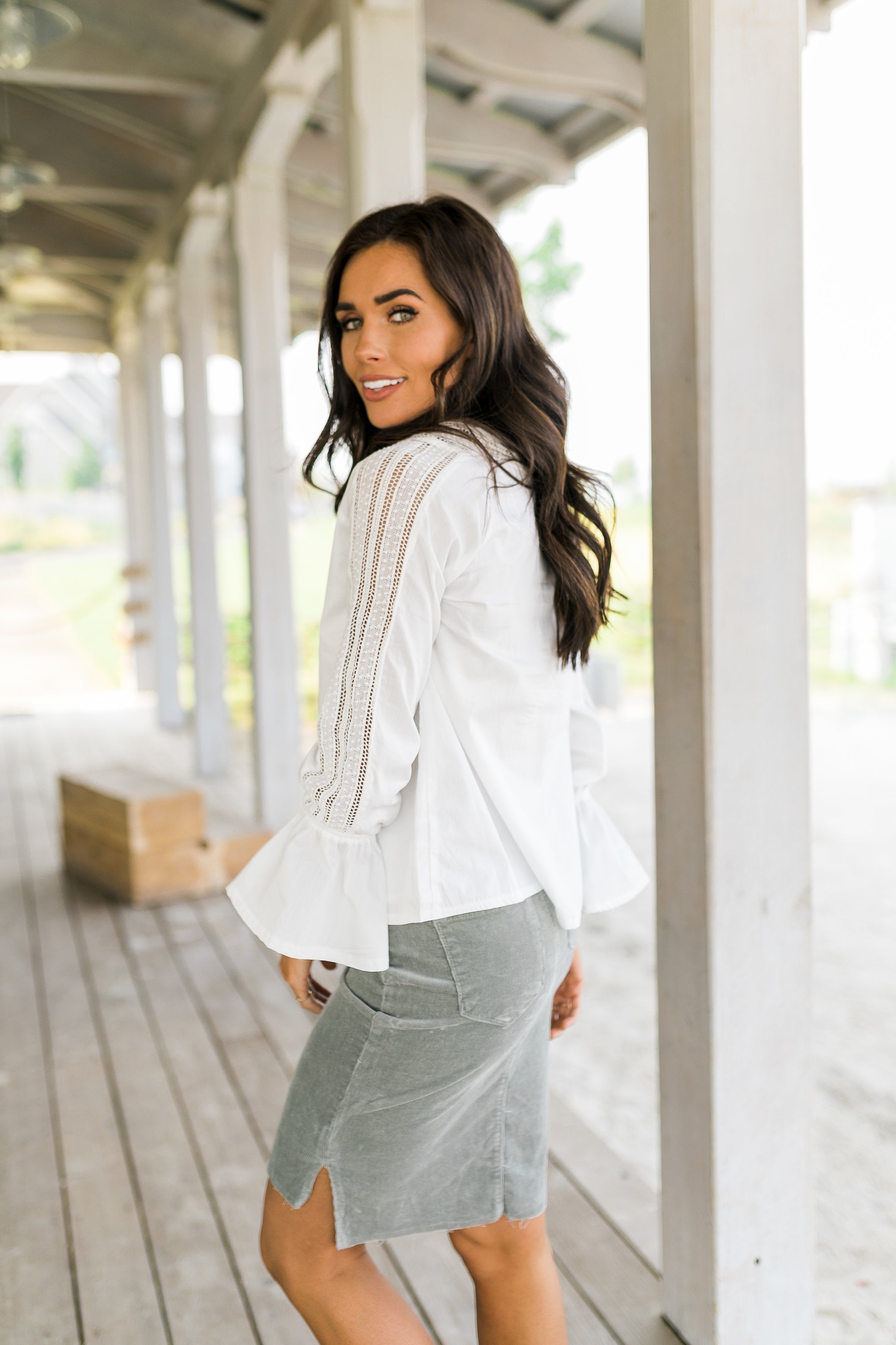 Victorian Belle In Ivory