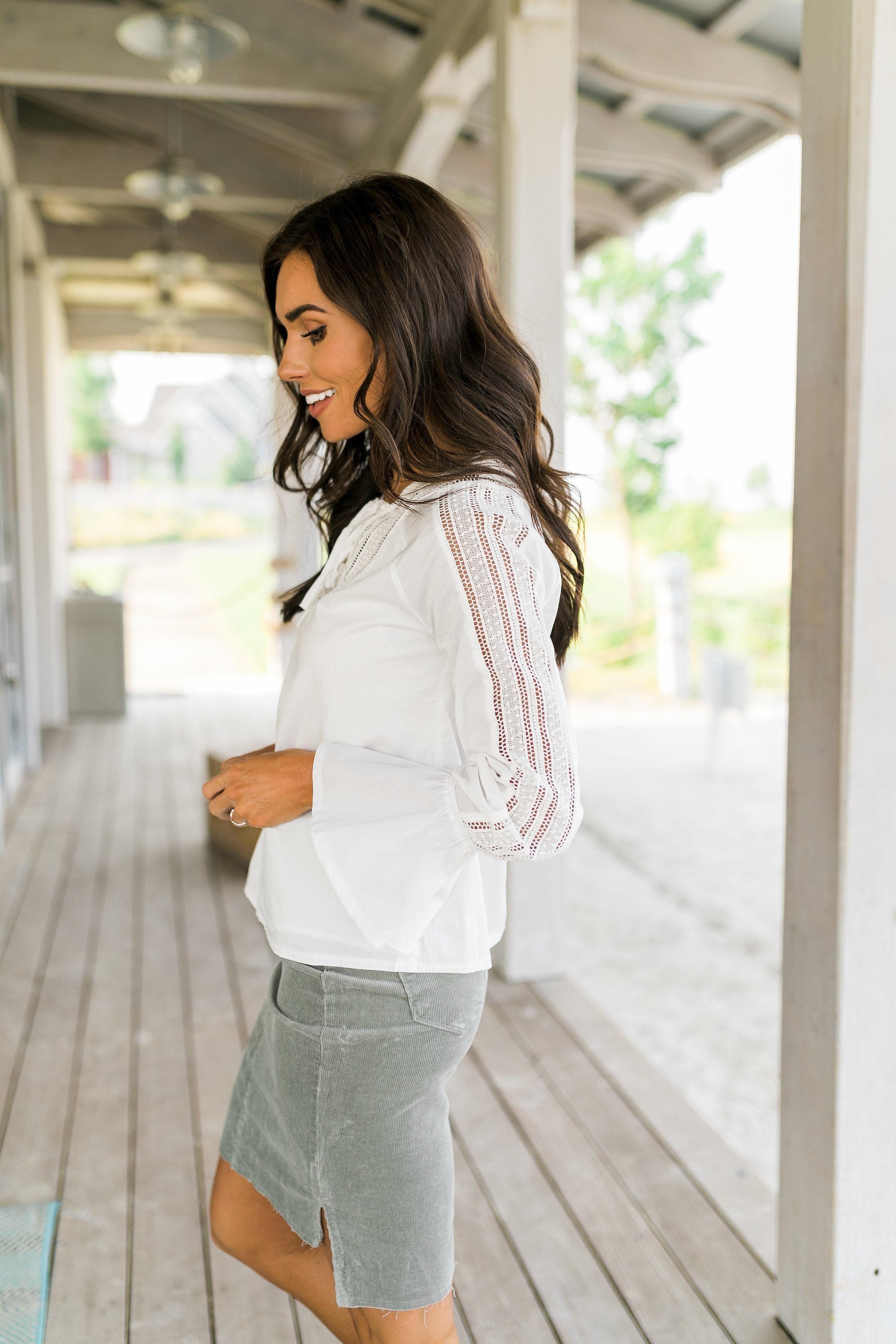 Victorian Belle In Ivory