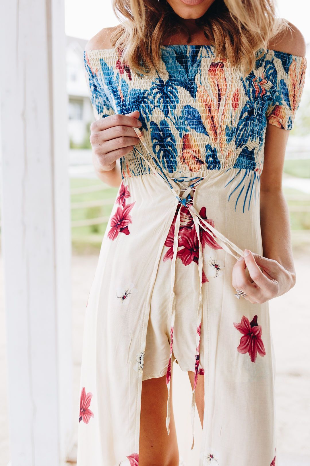 Vivian Tropical Maxi Romper