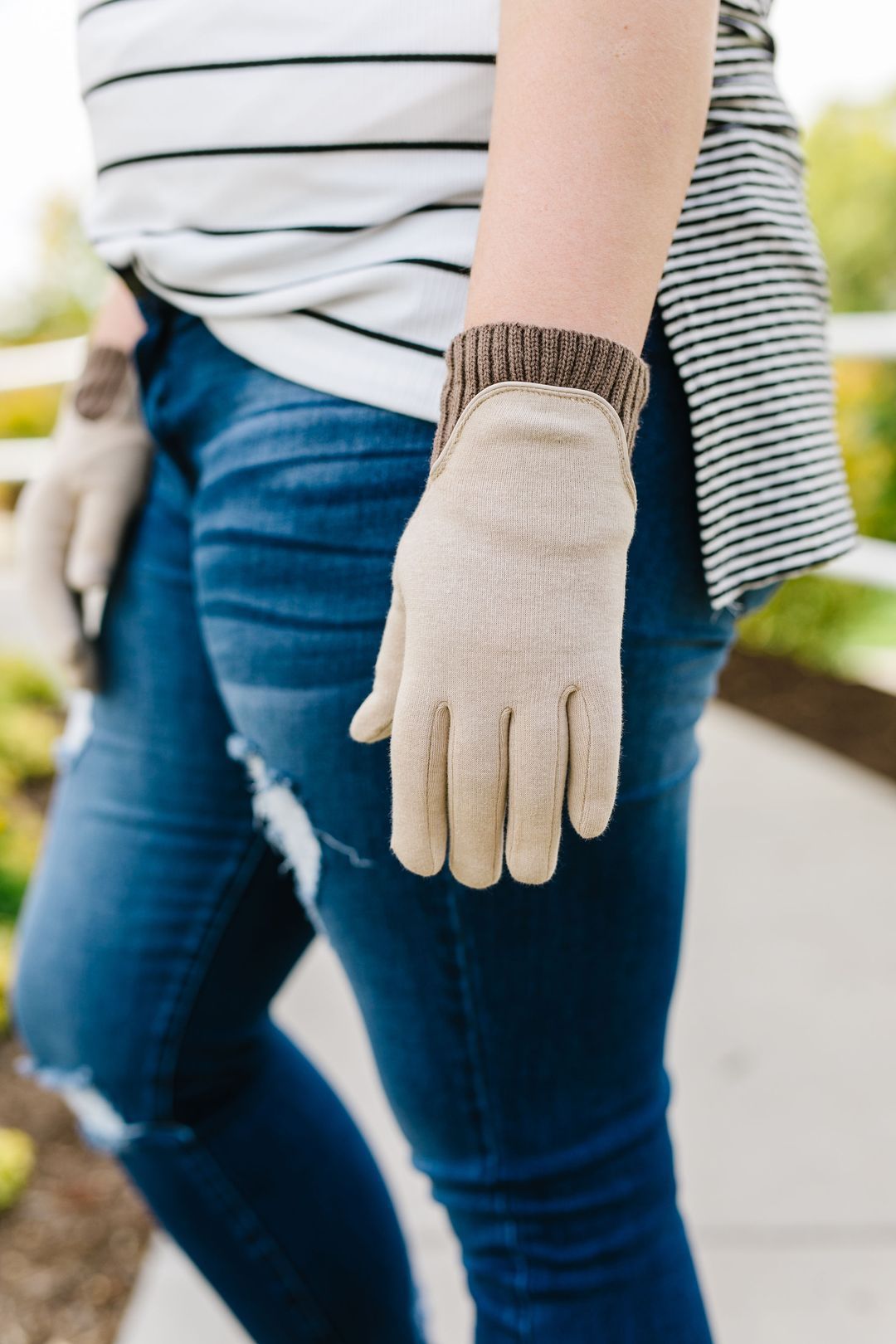 Warm Hands Knit Gloves