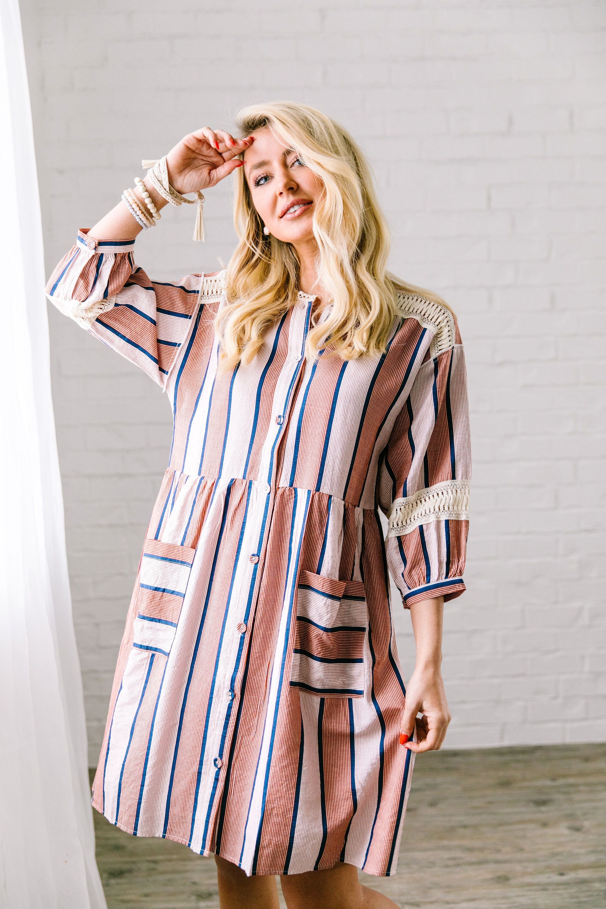 Weekend In The Hamptons Midi Dress