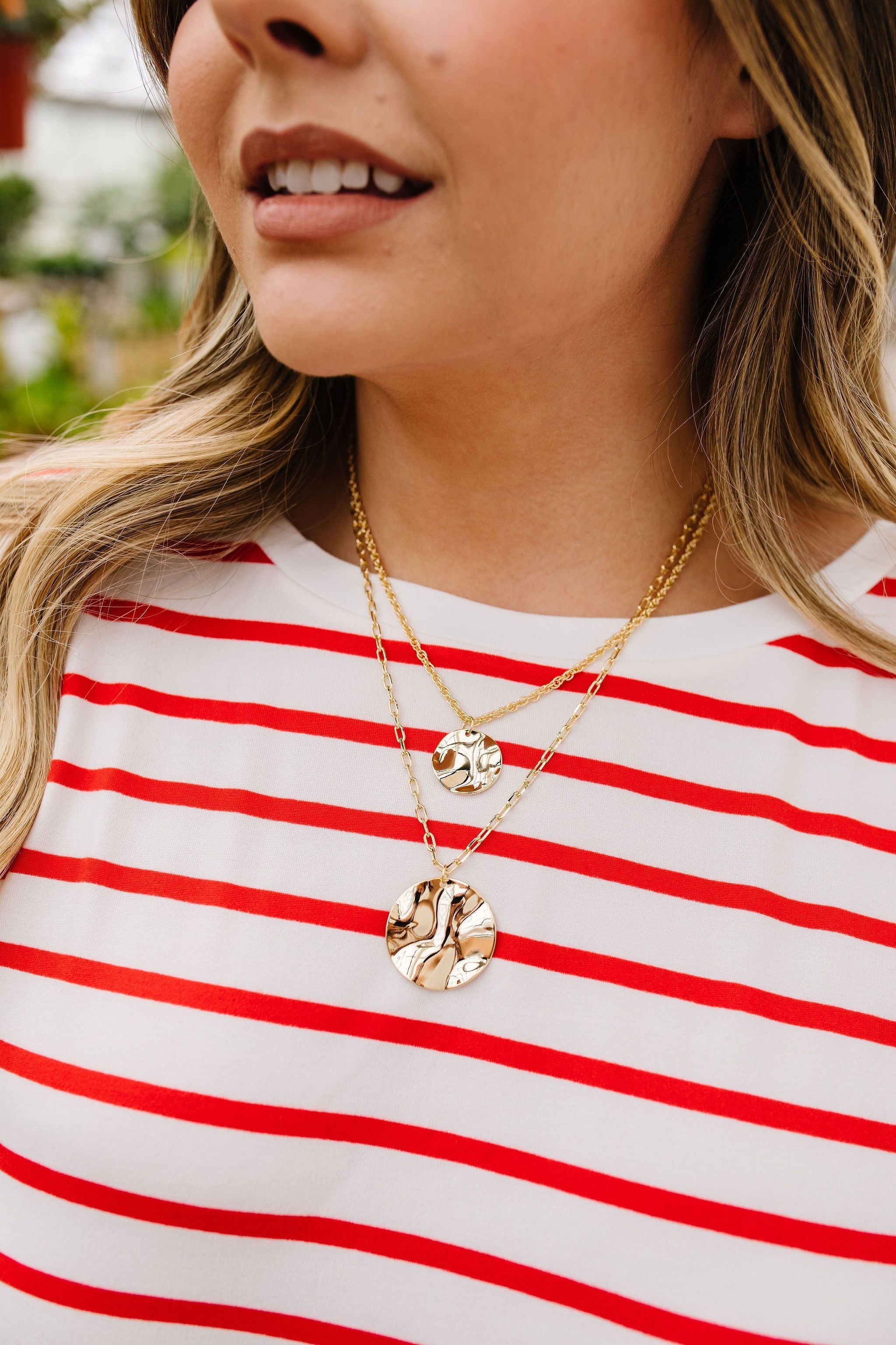 We're Golden Layered Necklace - 5/14/2020