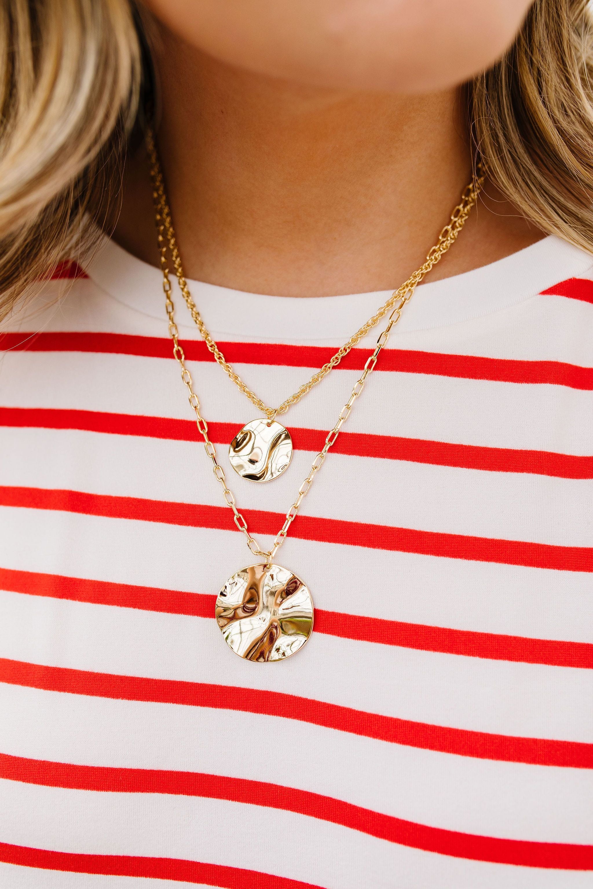 We're Golden Layered Necklace - 5/14/2020