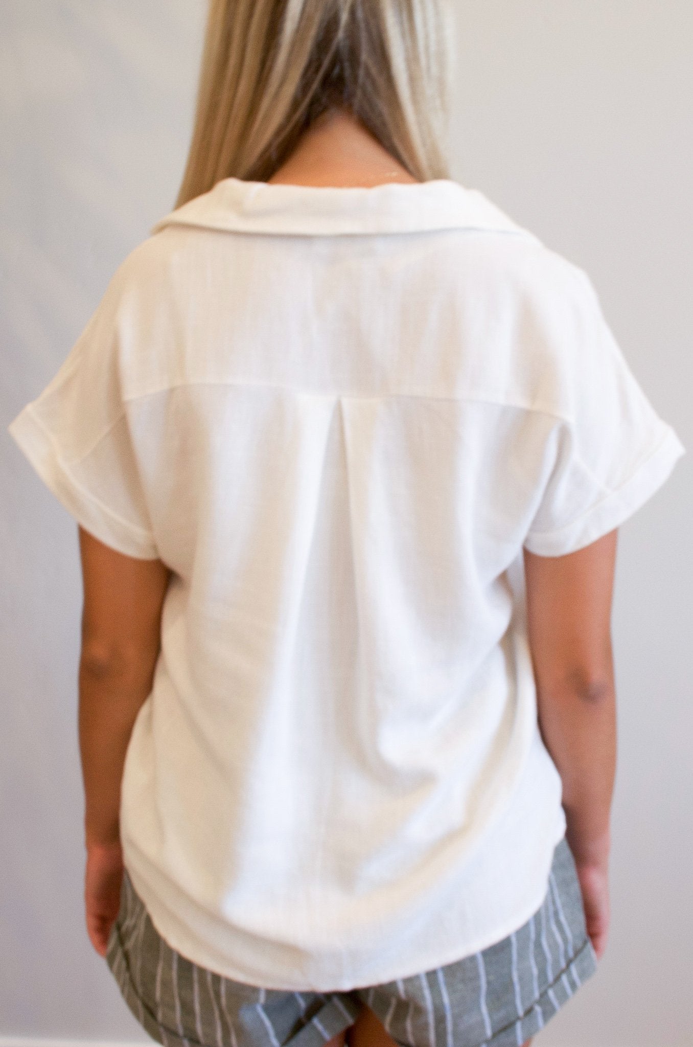 Working For The Weekend Top In Ivory