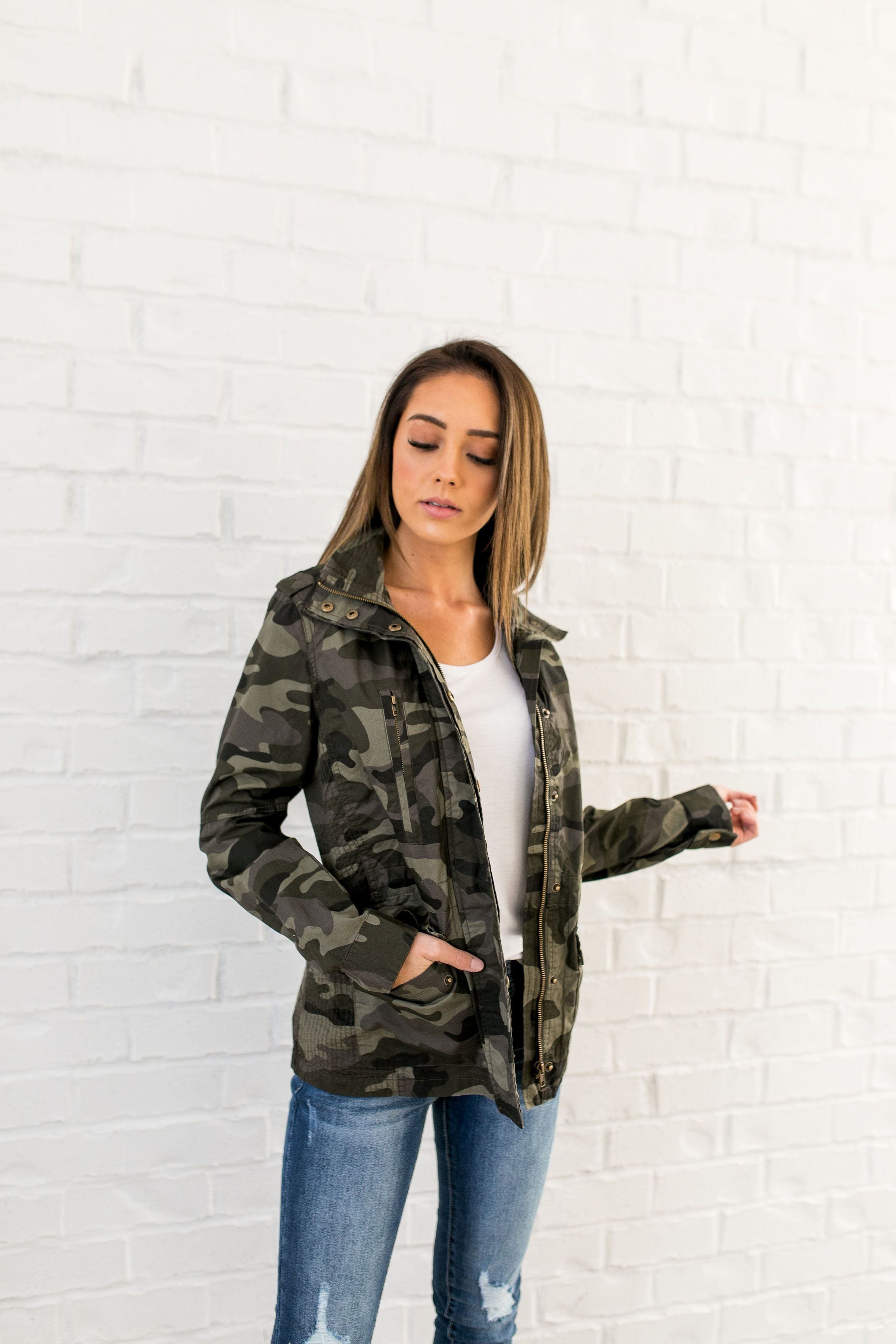 You Can Do Anything Camouflage Jacket