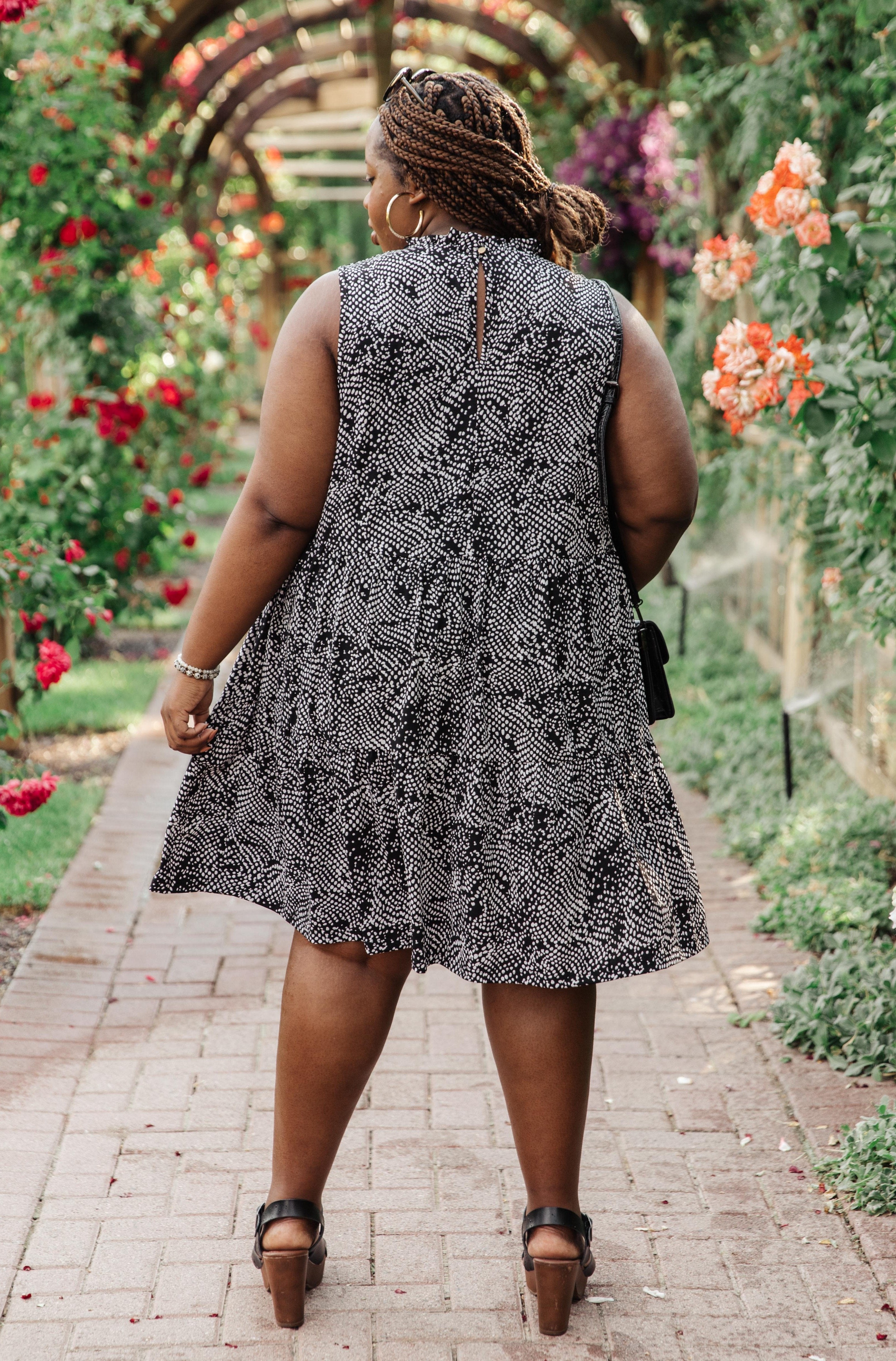 Clustered Dot Dress