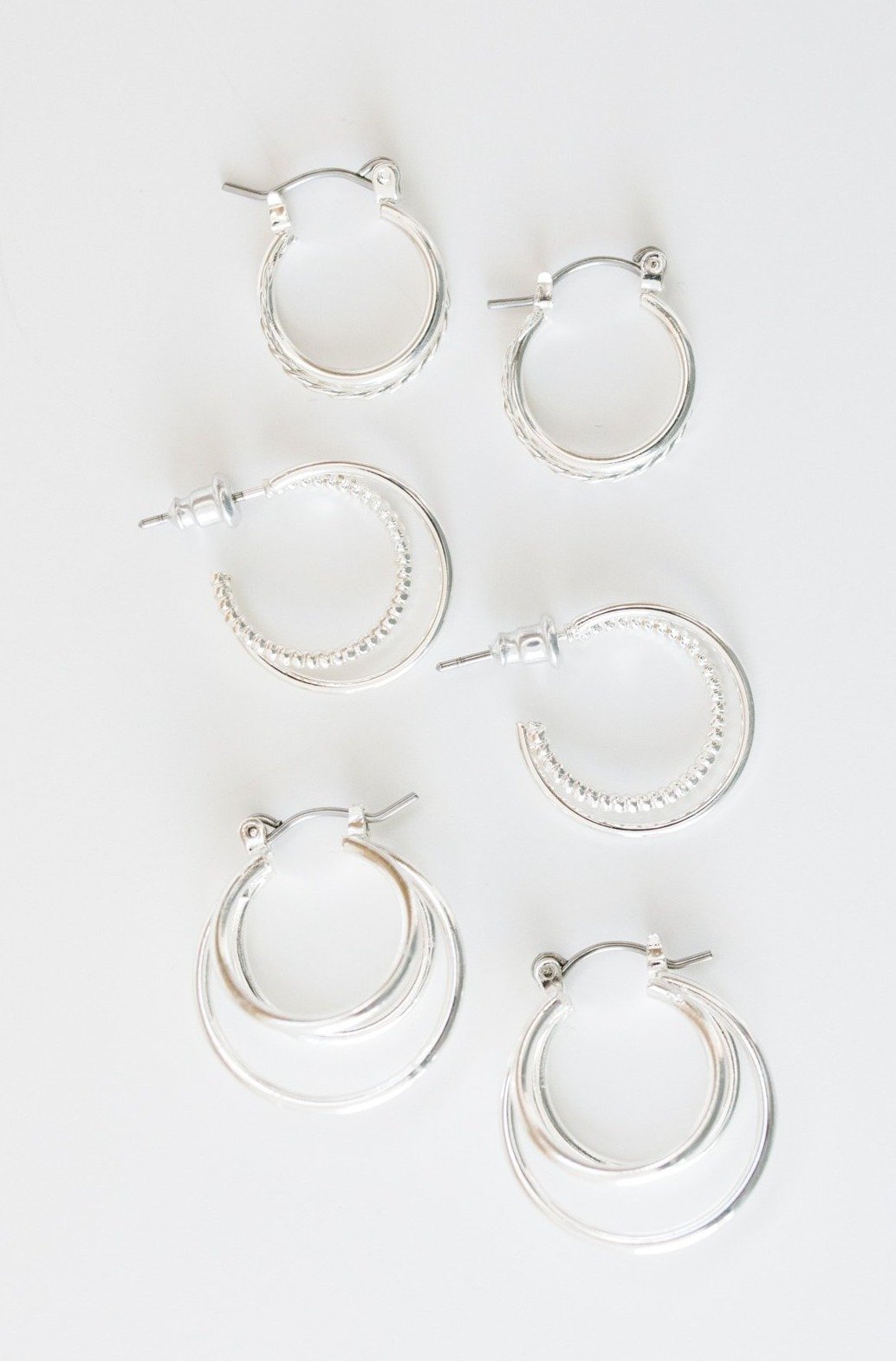 Tons Of Hoops Earring Set