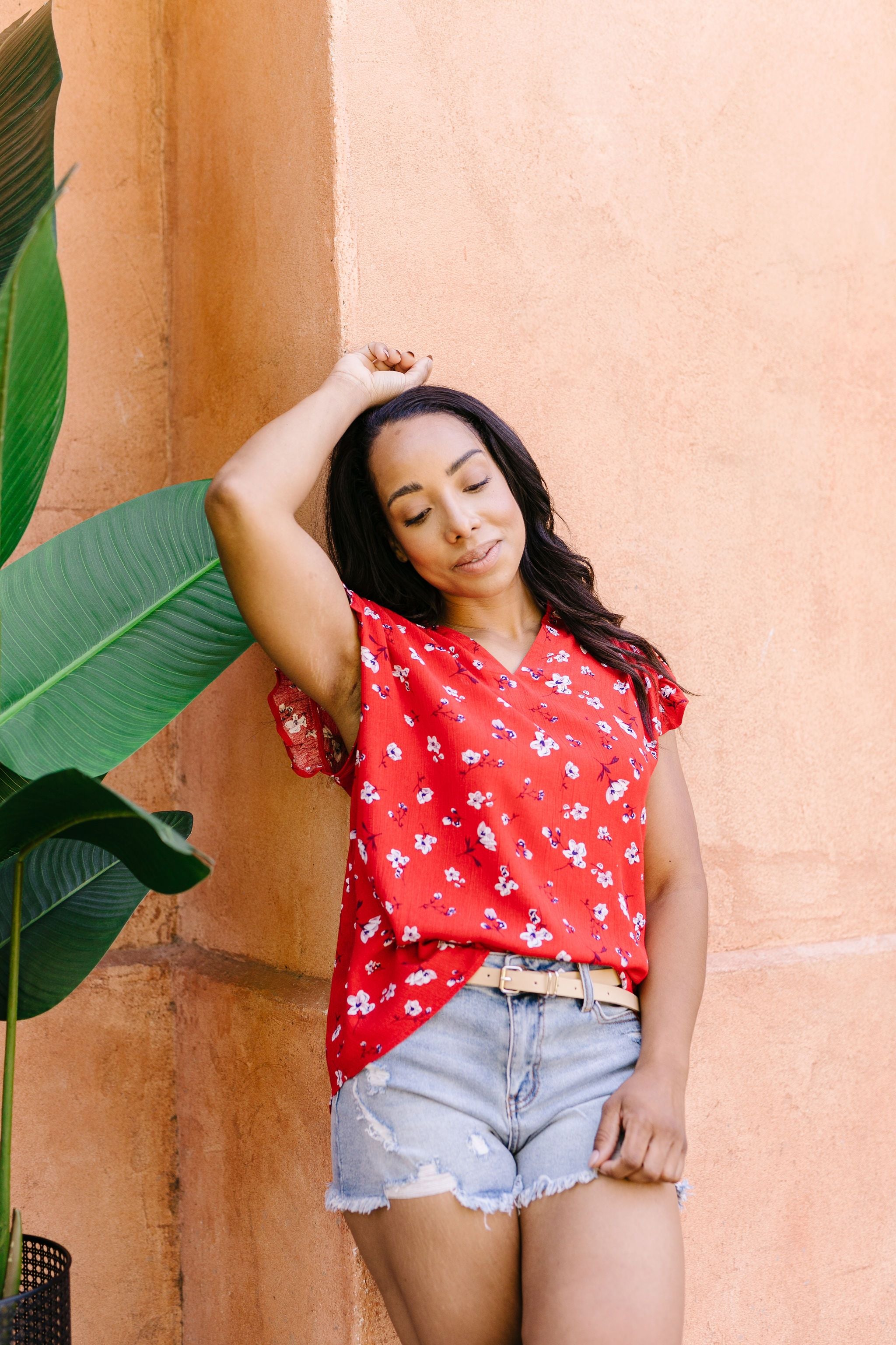 Primrose Ruffled Sleeve Blouse