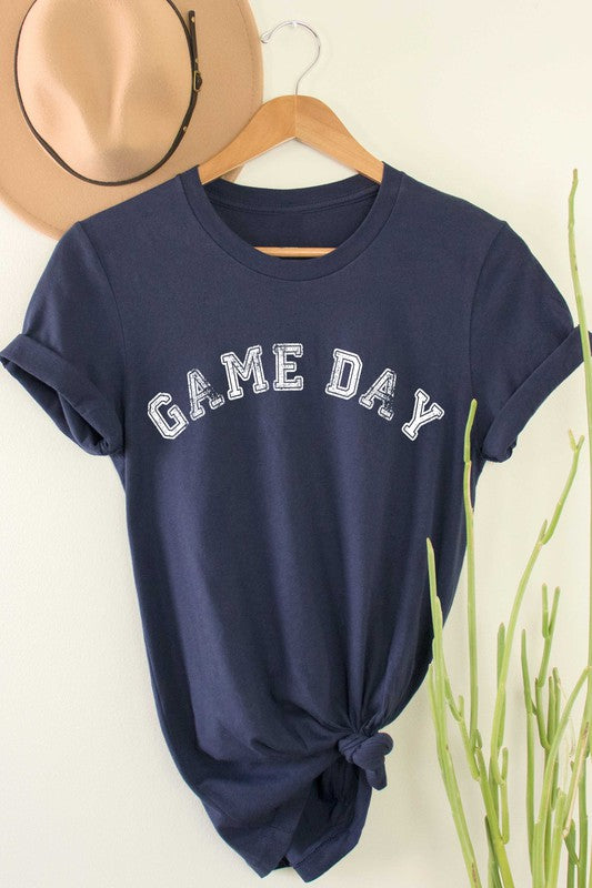 It's Game Day Graphic T-Shirt in Navy