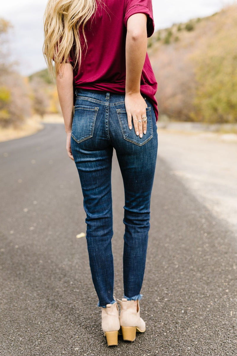 Rough Around The Edges Skinny Jeans