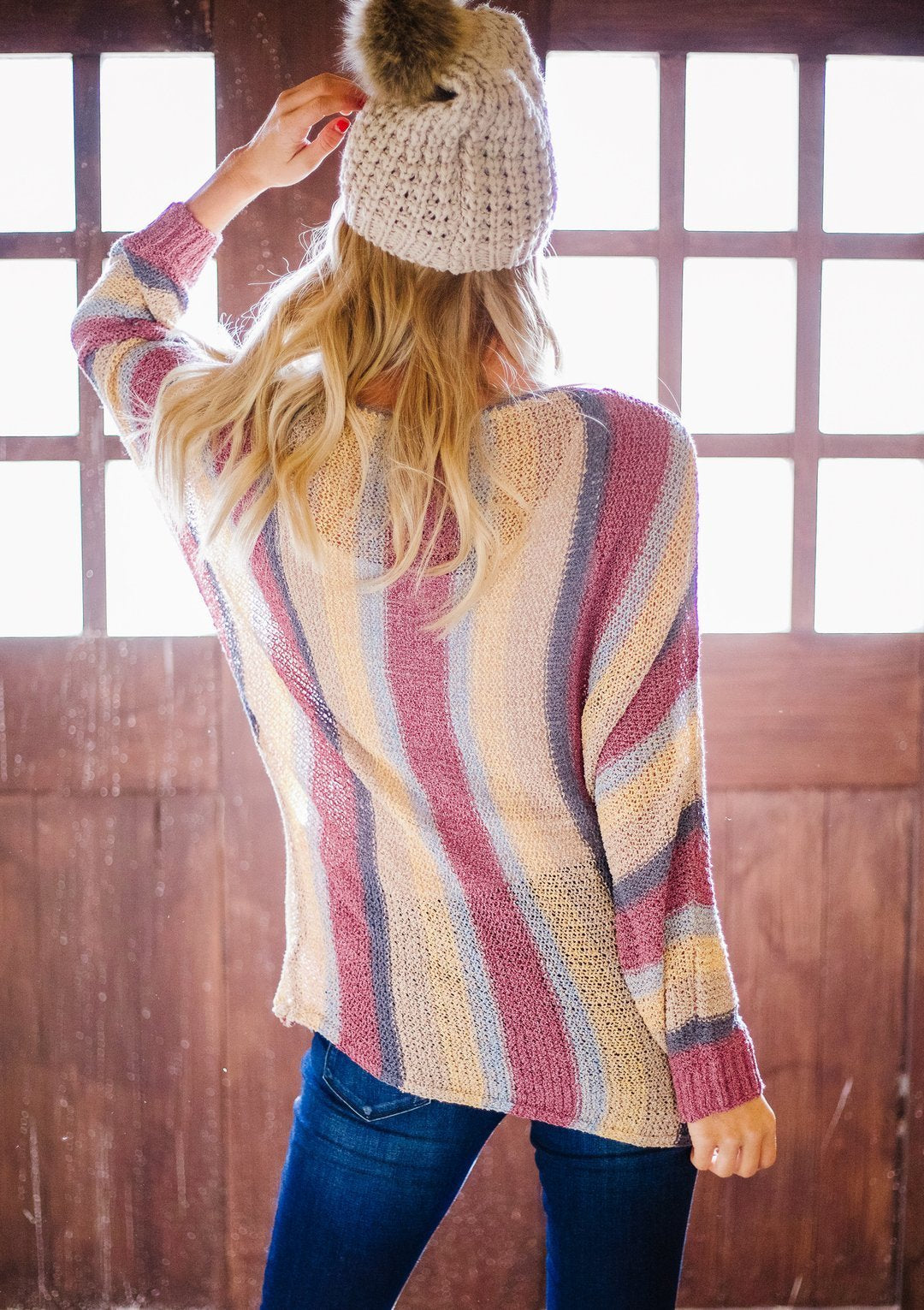 Mellow Striped Sweater