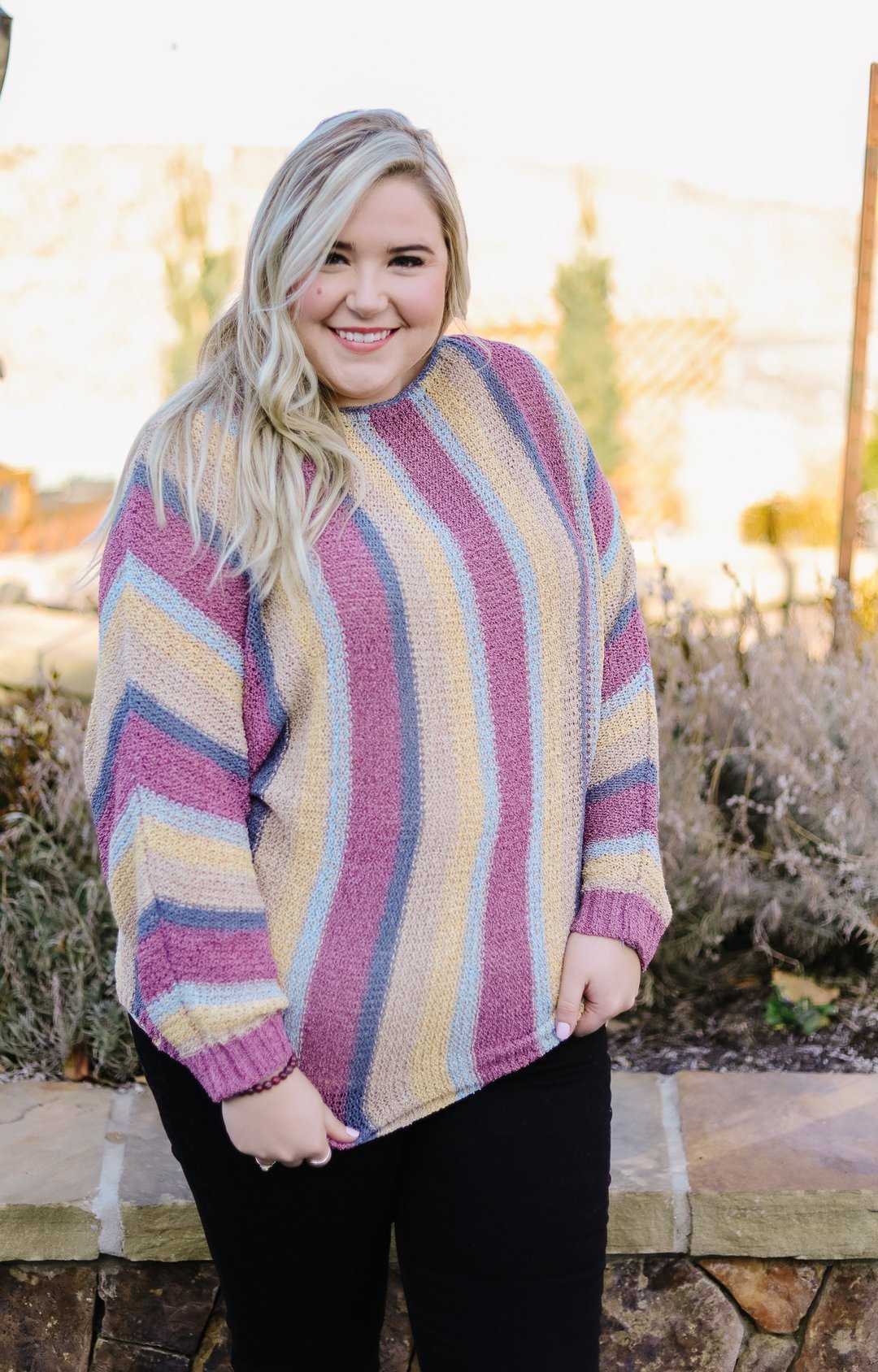 Mellow Striped Sweater