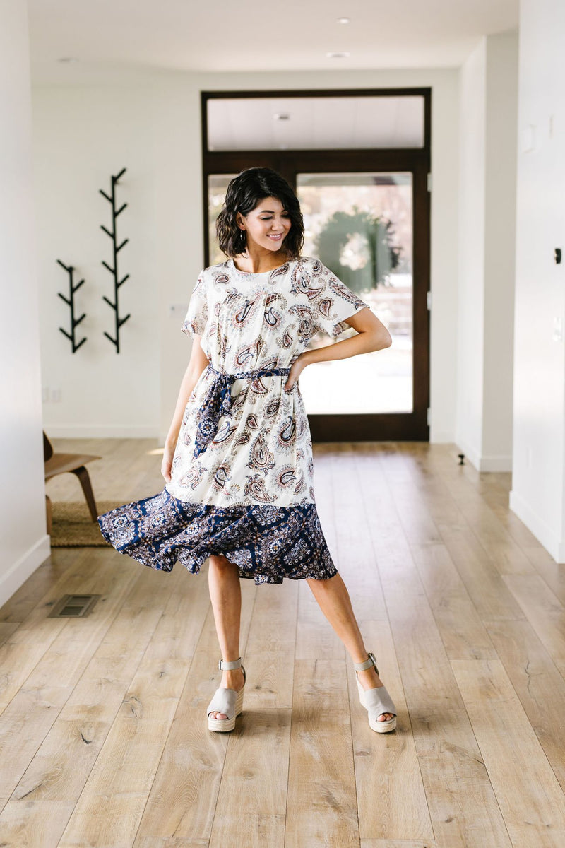 New Leaf Midi Dress