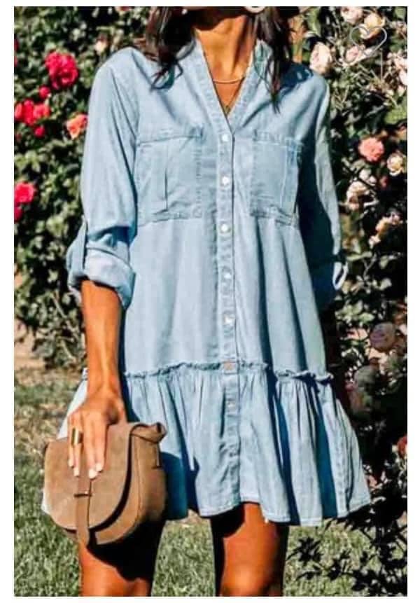 Skies Are Blue Dress