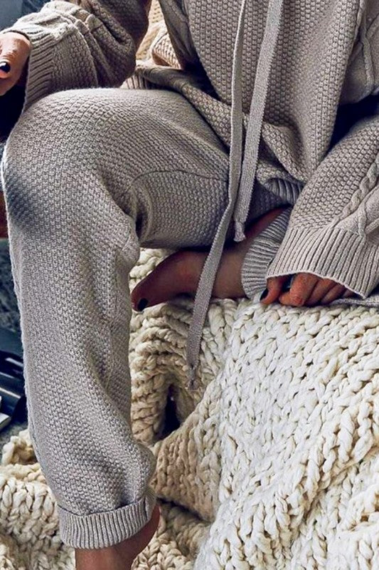 Curling Up By The Fire Sweater Set