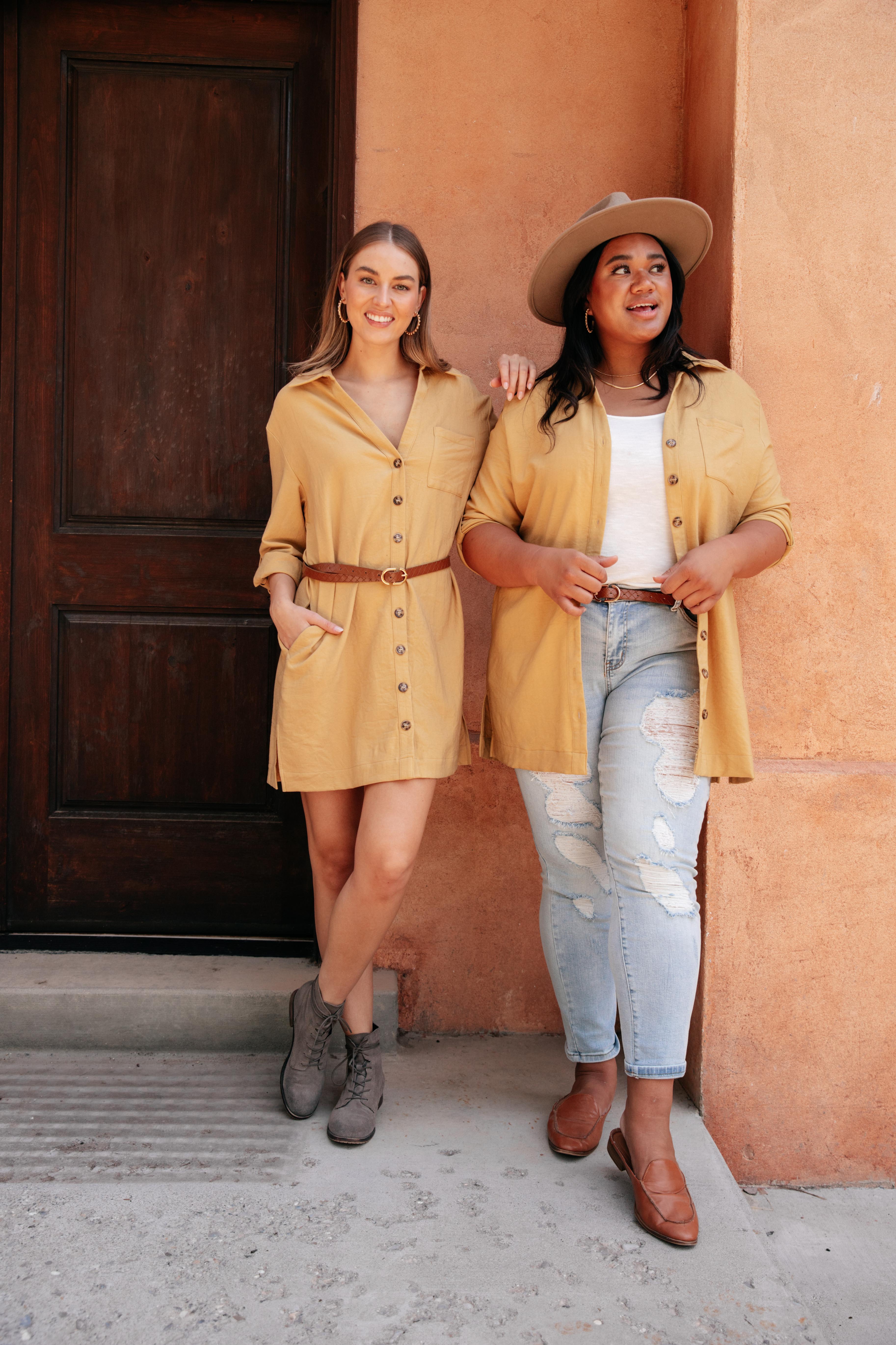 Button Up Day Tunic