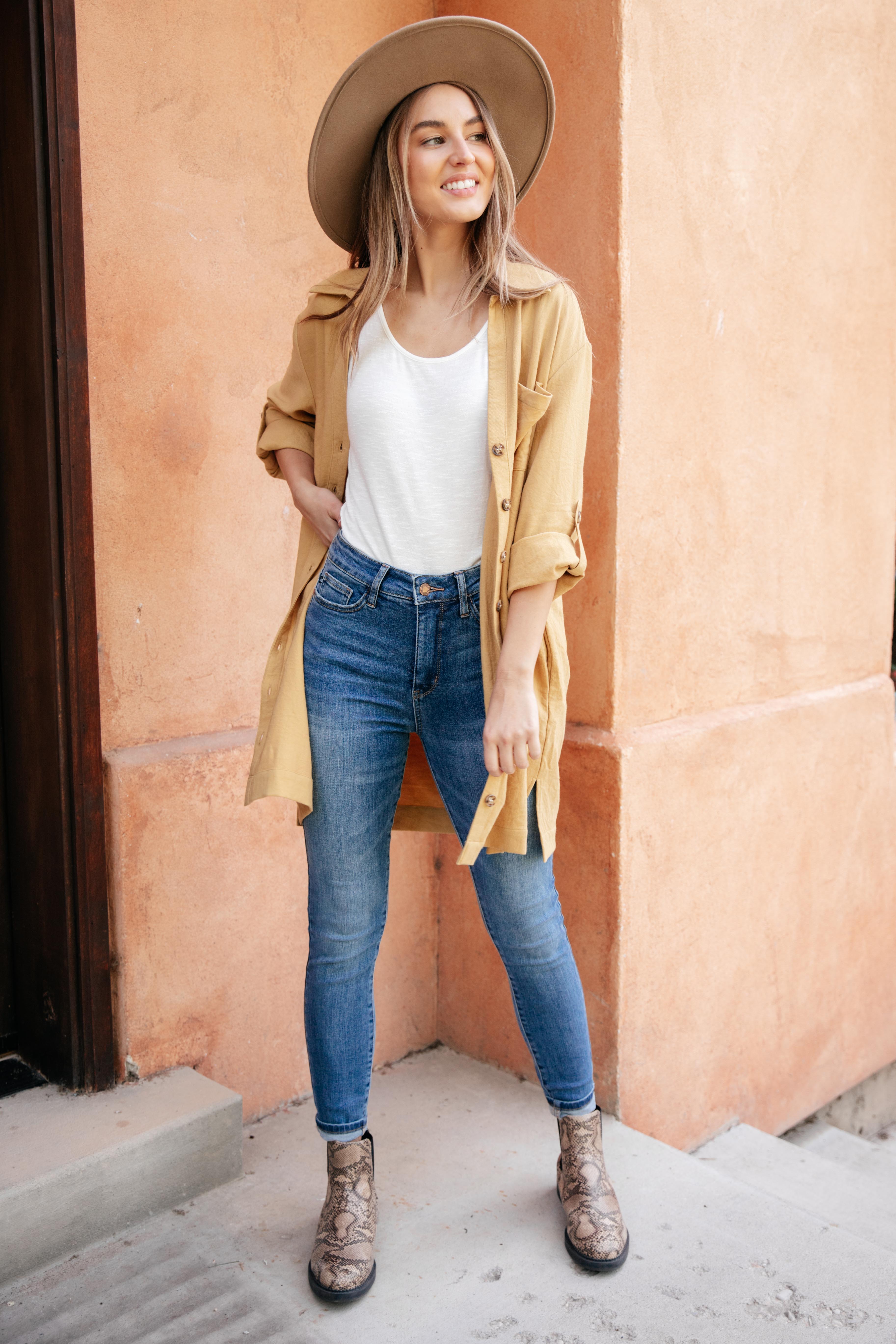 Button Up Day Tunic